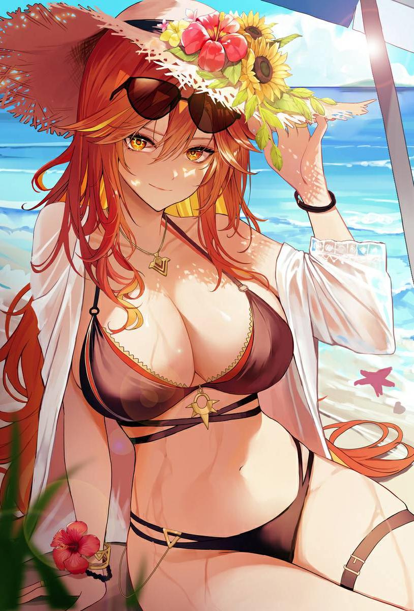 [同人] 沦为便器母猪的红发灭杀姬与雷之巫女 调教,凌辱,淫堕