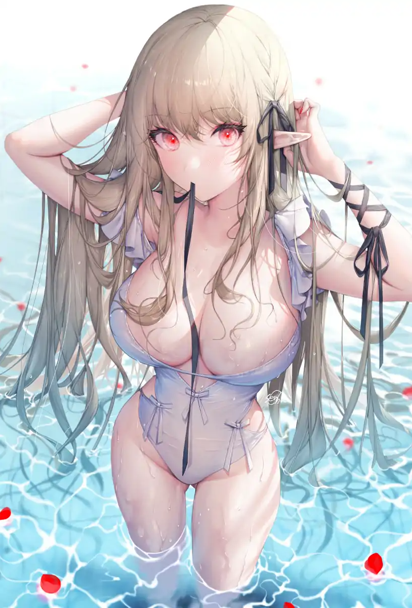 [奇幻] 受到陷害的银发吸血姬，绝不会沉沦于淫靡之爱 调教,痴女,淫堕,反差,百合