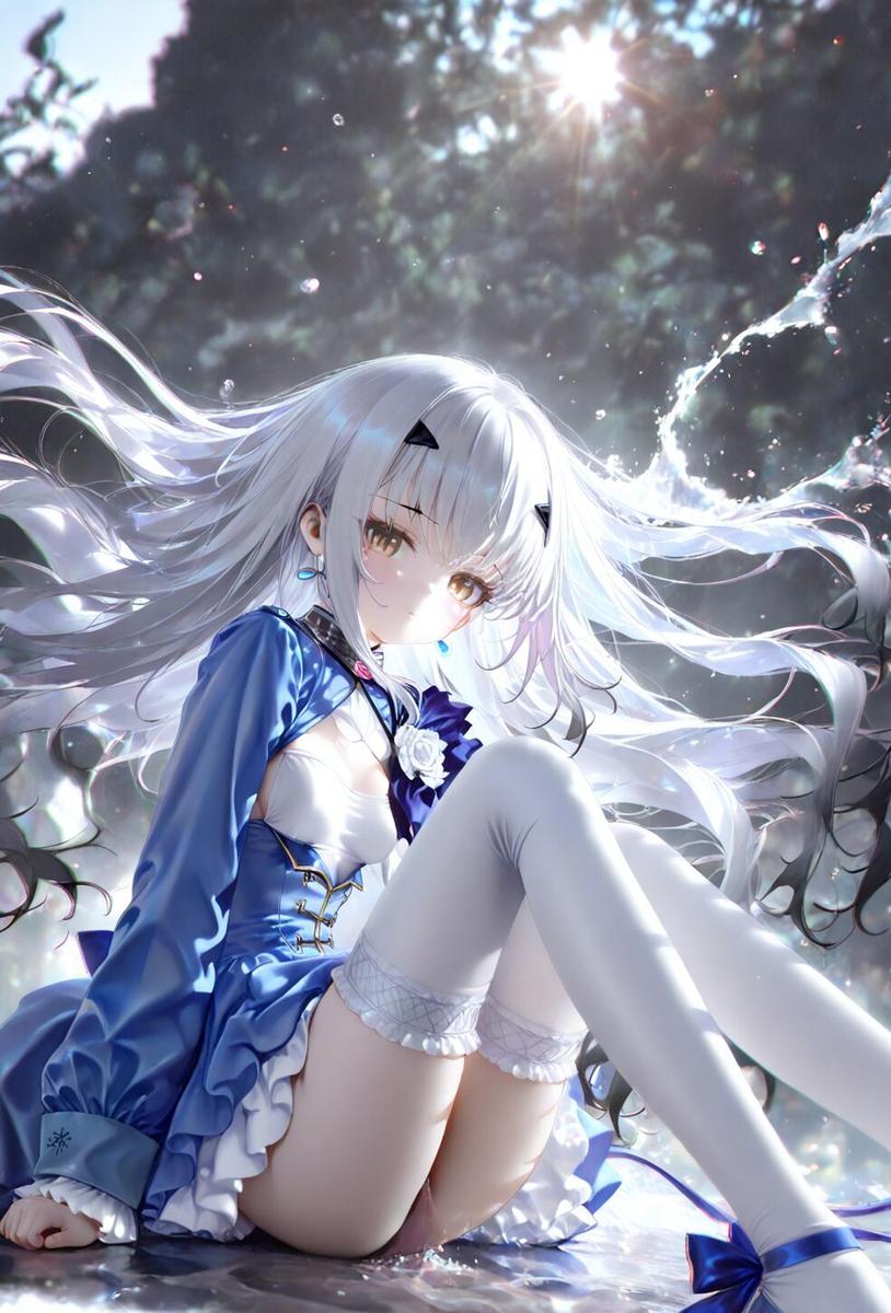 [同人] 『FGO/妖兰/梅露莘』久未补魔的白发妖精骑士在流浪汉的诱骗之下沦为贪图精液的萝莉便器 调教,萝莉,肉便器