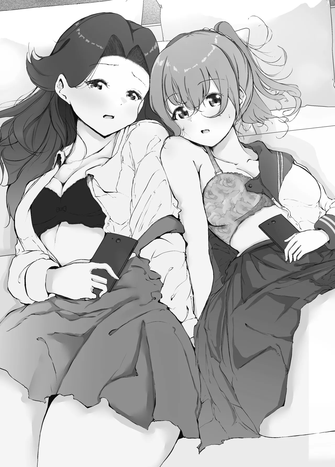 [日本漫画] [まるかな正麺 (シラシラ。)] 借りた彼女と消えた君 单本,巨乳大奶,露出,大阴茎,内衣#[30P]-2