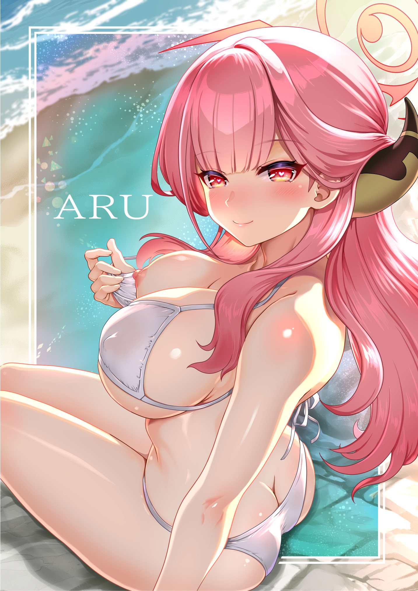 [日本漫画] [URAN-FACTORY (URAN)] 先生の喪失 (ブルーアーカイブ) 单本,巨乳大奶,露出,大阴茎#[21P]-1