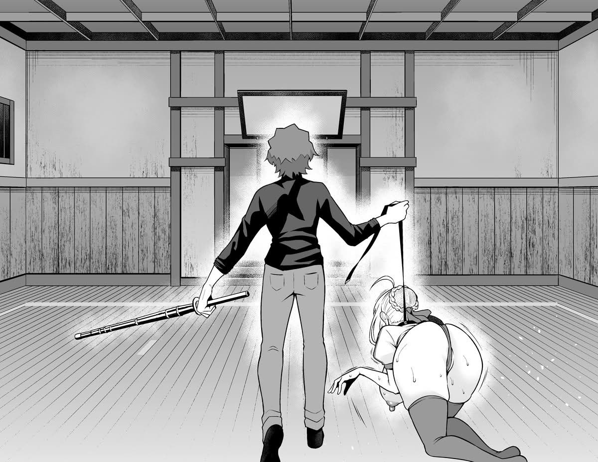 [日本漫画] [あんこまん] アルトリア、慎二と夜の散歩❤ (Fate stay night) 单本,巨乳大奶,内射中出,丝袜#[33P]-19