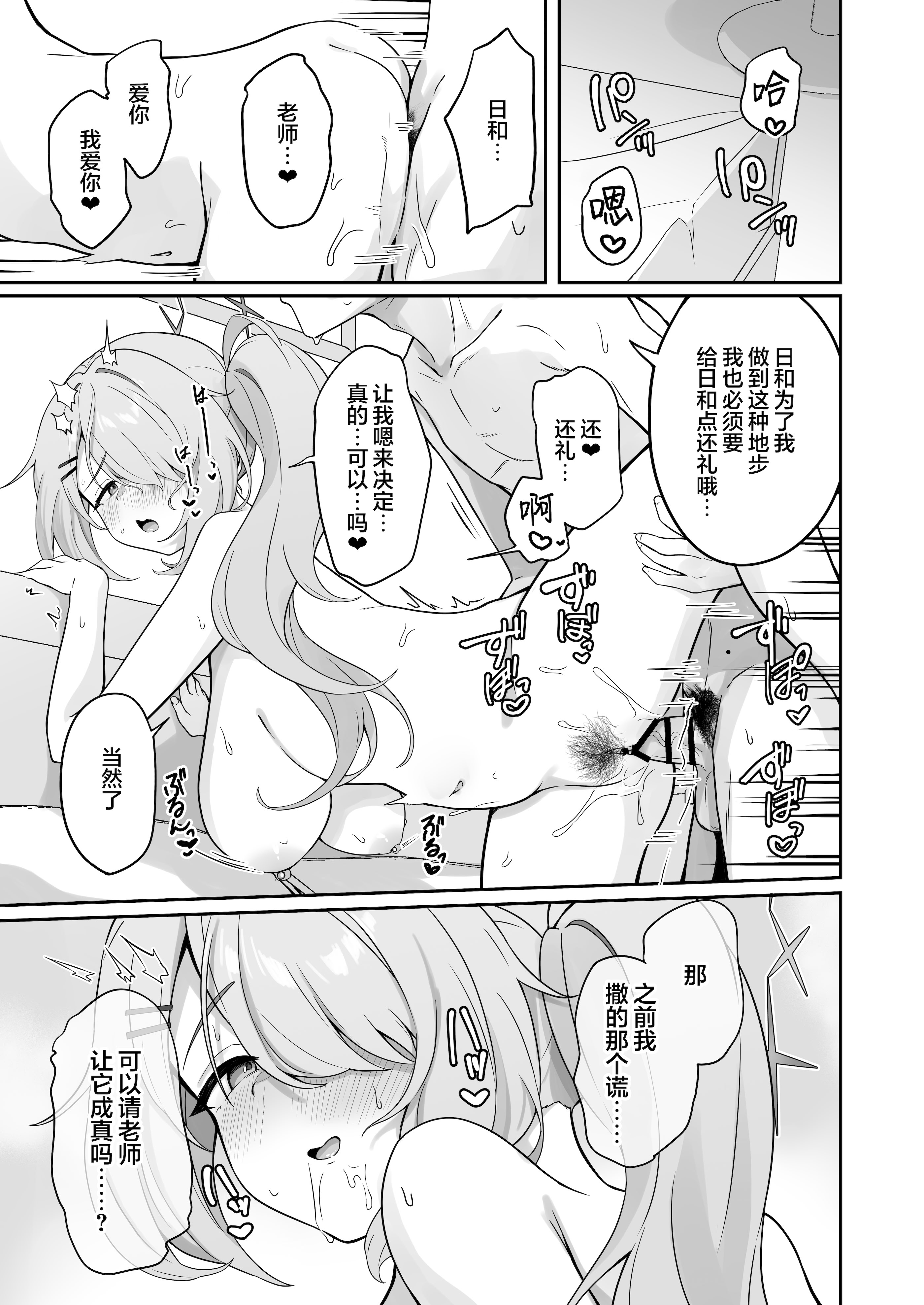 [づす屋さん (づす)] 少女はそれでももっと！満たされたい (ブルーアーカイブ)｜少女她就算这样也想要被填满 22