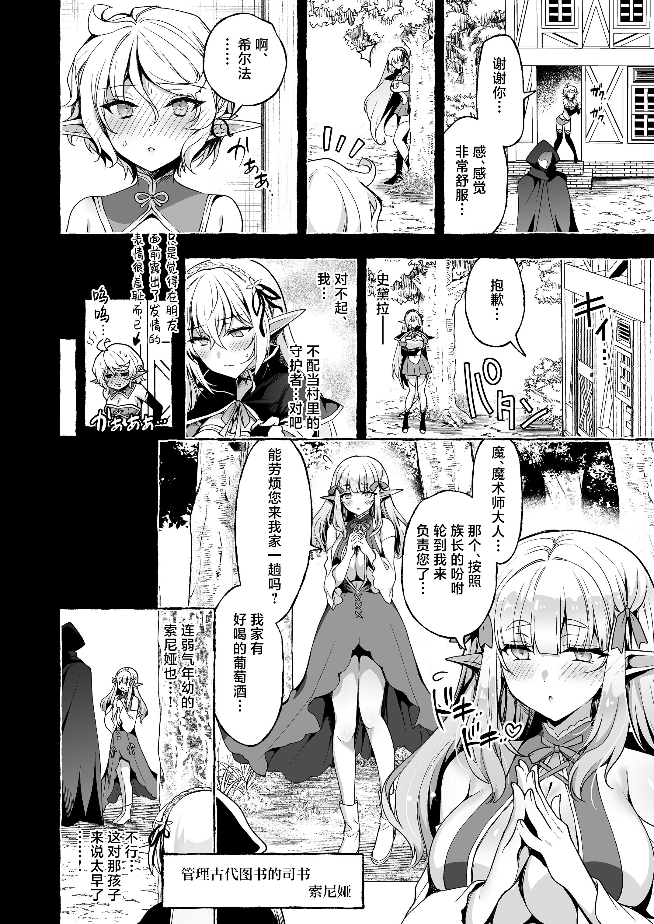 [にのこや (にの子)] 淫紋魔術師のエルフハーレム｜淫纹魔术师的精灵后宫生活~为精灵刻上淫纹的故事 番外篇①~ 16