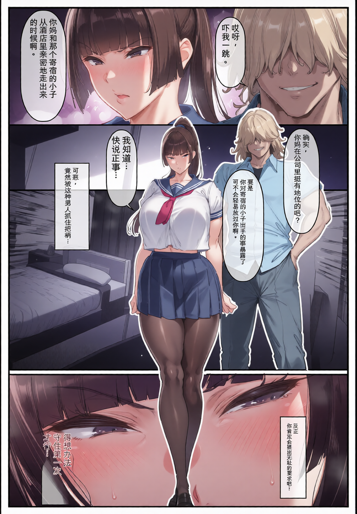 [彩漫社][シロクロスキー] ポニテちゃんはアナルに屈しない！1-2 4