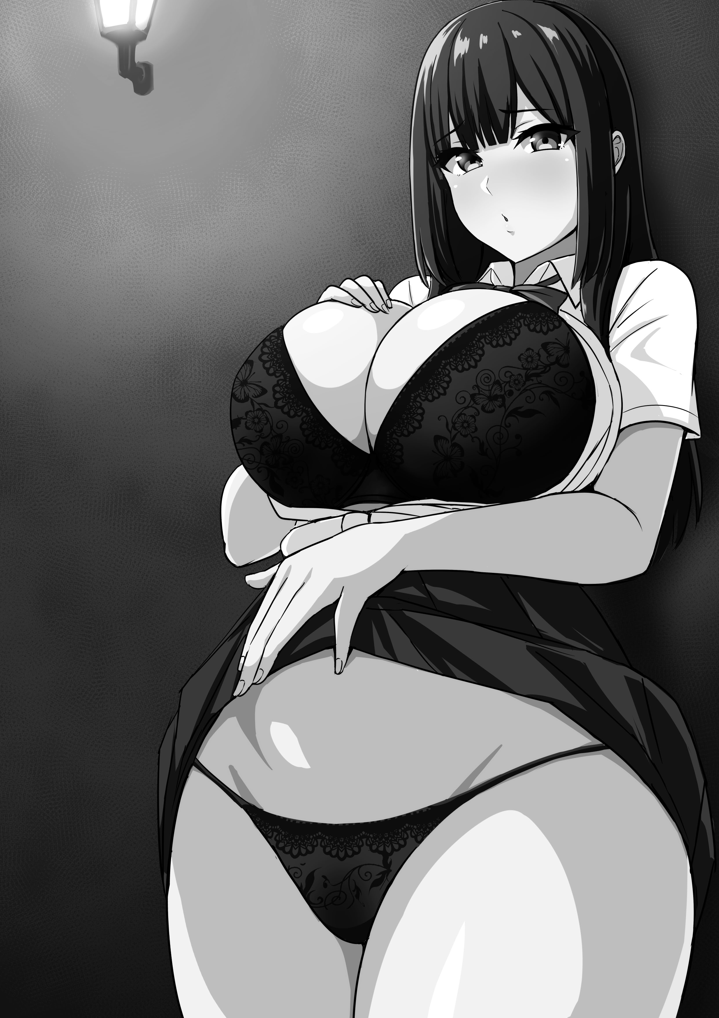 [日本漫画] [ろくご社] むっつりどスケベ女子、パパ活をする。 单本,巨乳大奶,露出,大阴茎#[31P]-3