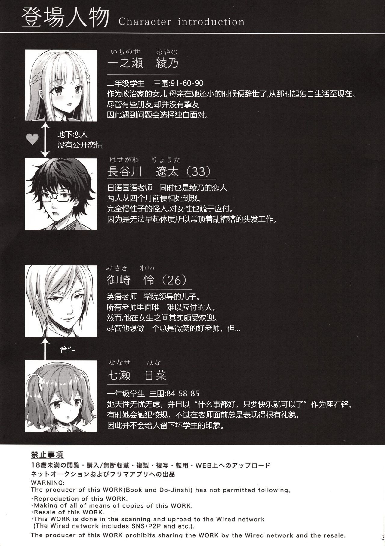 [日本漫画] (C94) [Sugar*Berry*Syrup (Crowe)] Indeki no Reijou 1 ~Hoka no Otoko ni Shojo o Ubawarete...~ [Chinese] [猫在汉化] 单本,女学生,黑丝丝袜,巨乳大奶,NTR#[49P]-2