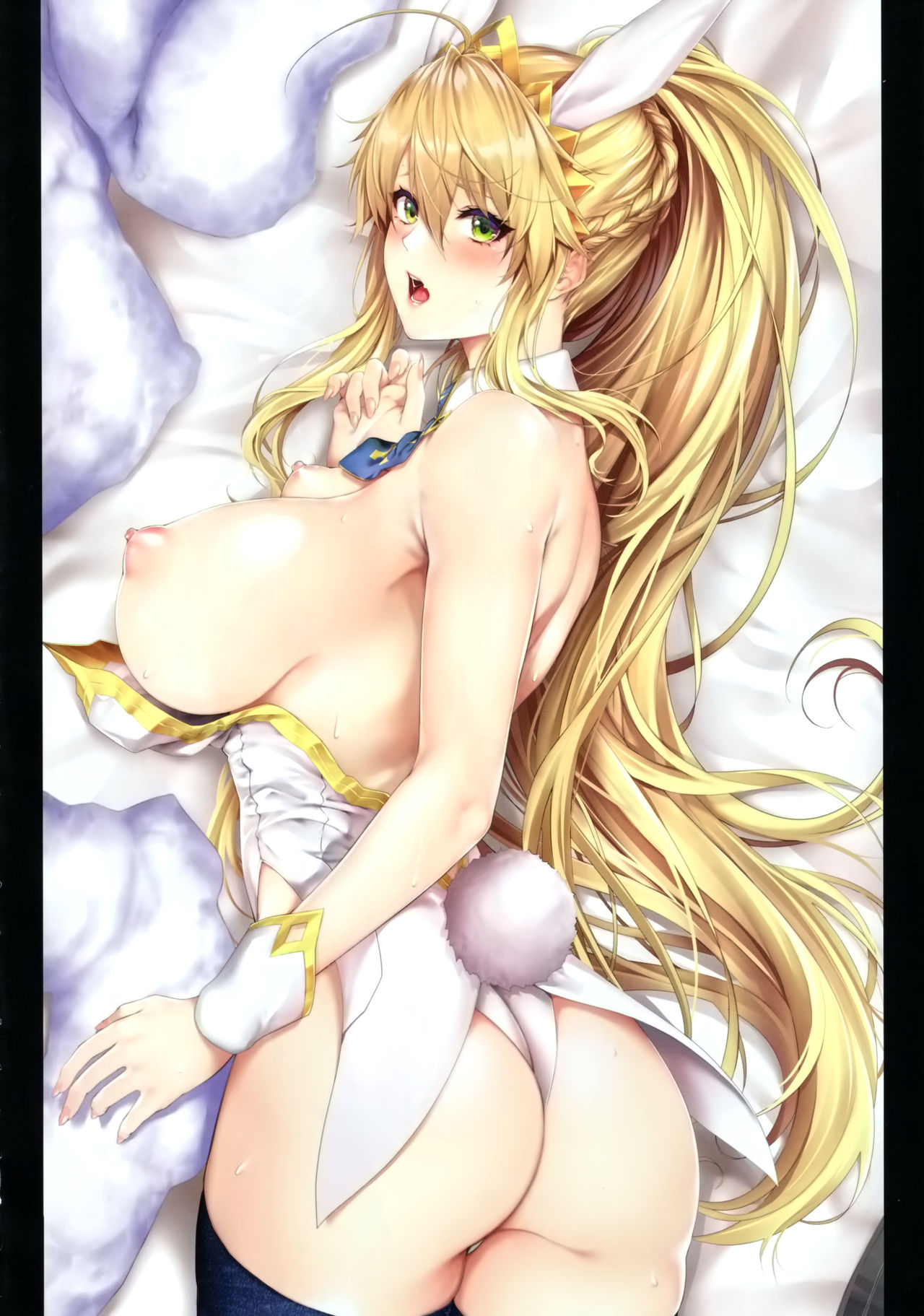 [日本漫画] (C97) [Z.A.P. (Zucchini)] Artoria wa Makerarenai. (Fate/Grand Order)  单本,巨乳大奶,单女,单男,马尾辫,口交,乳交#[22P]-21