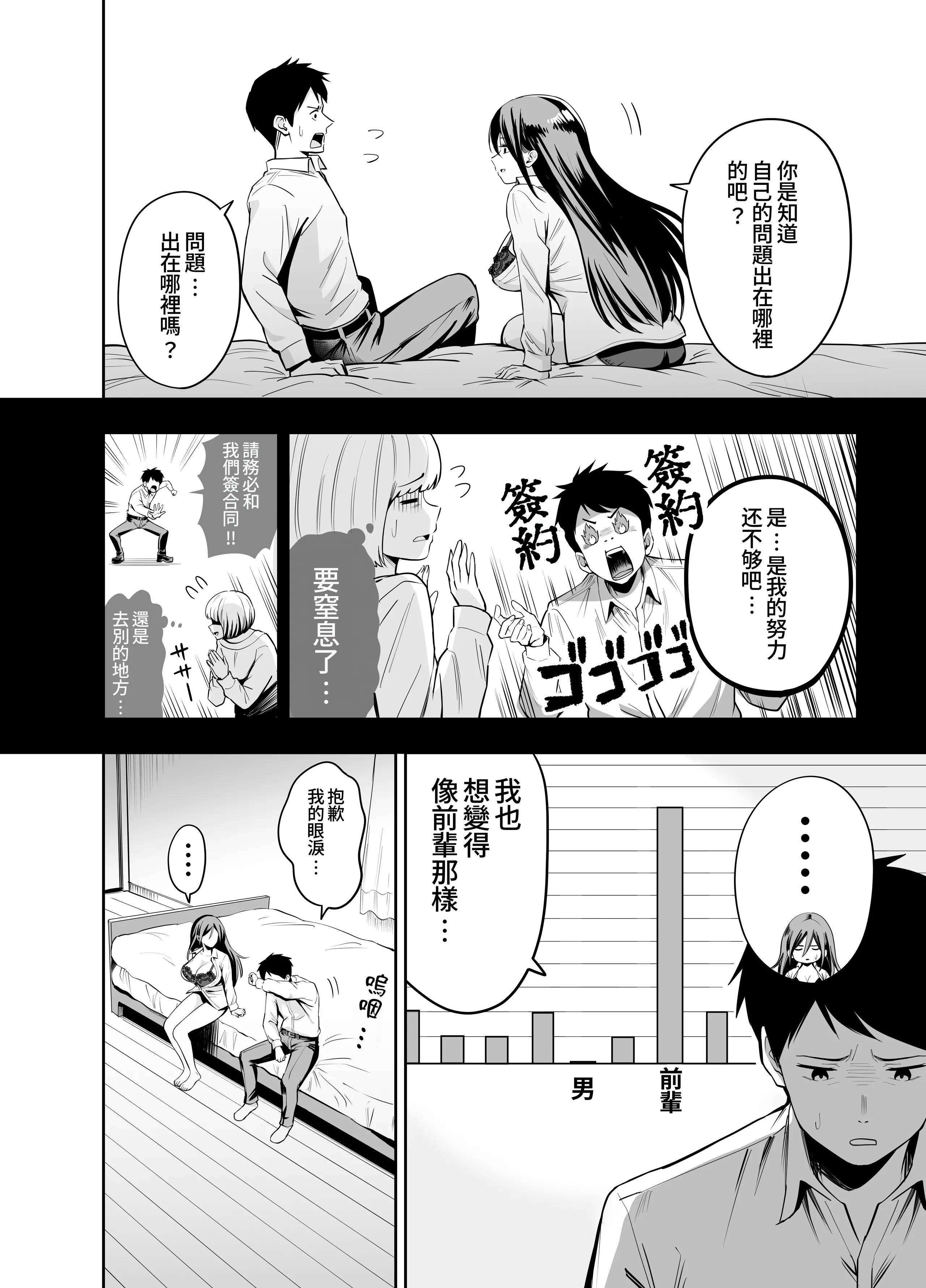 [日本漫画] [本白にこり] ダメな後輩をSEXでしごき上げる先輩｜將無能後輩用性愛好好操練的前輩 单本,熟女人妻,巨乳大奶,单女,单男,丝袜#[36P]-8