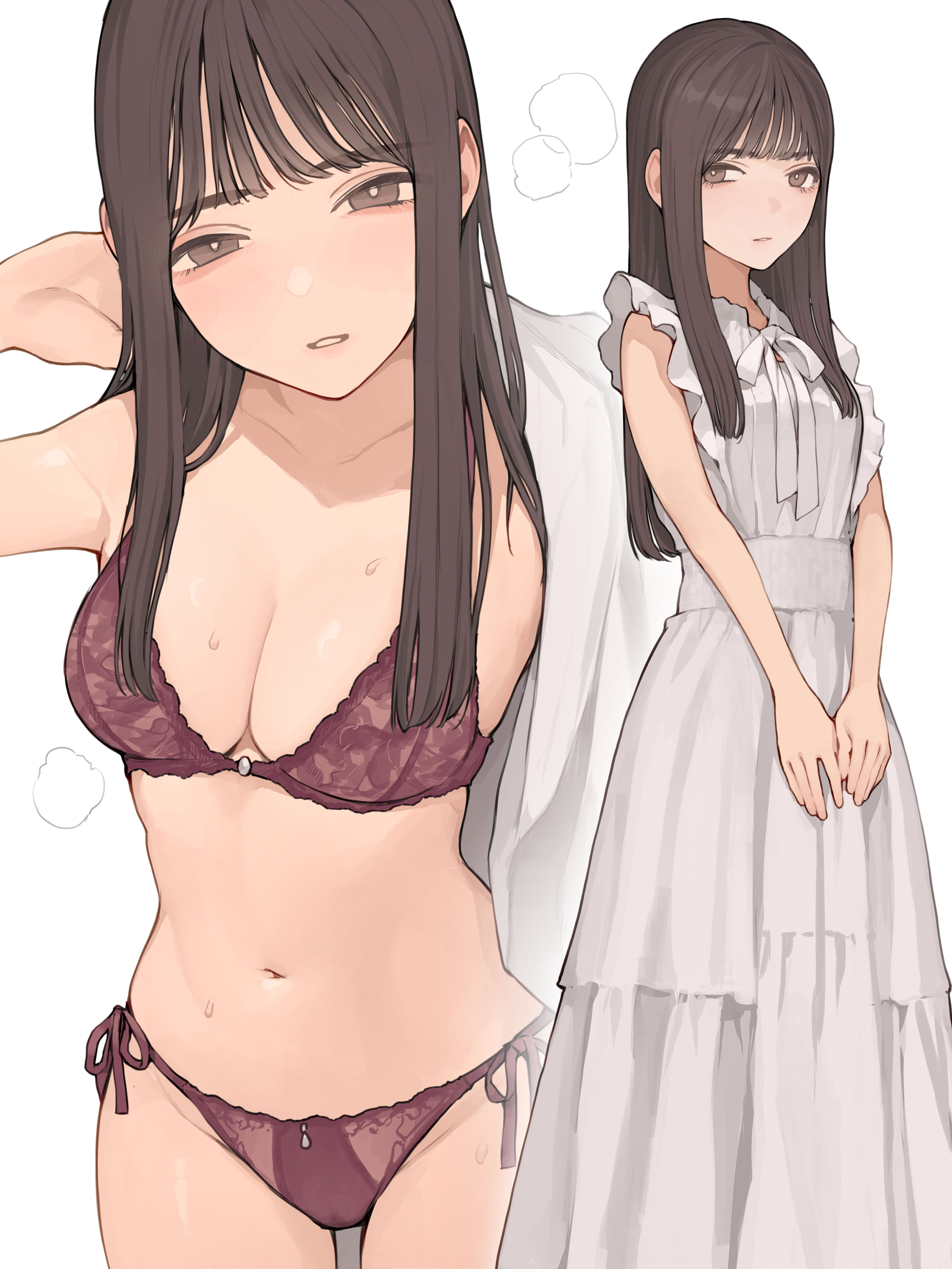 [日本漫画] [海凪コウ] 清楚ワンピースの下に 单本,巨乳大奶,内衣,内射中出#[12P]-1