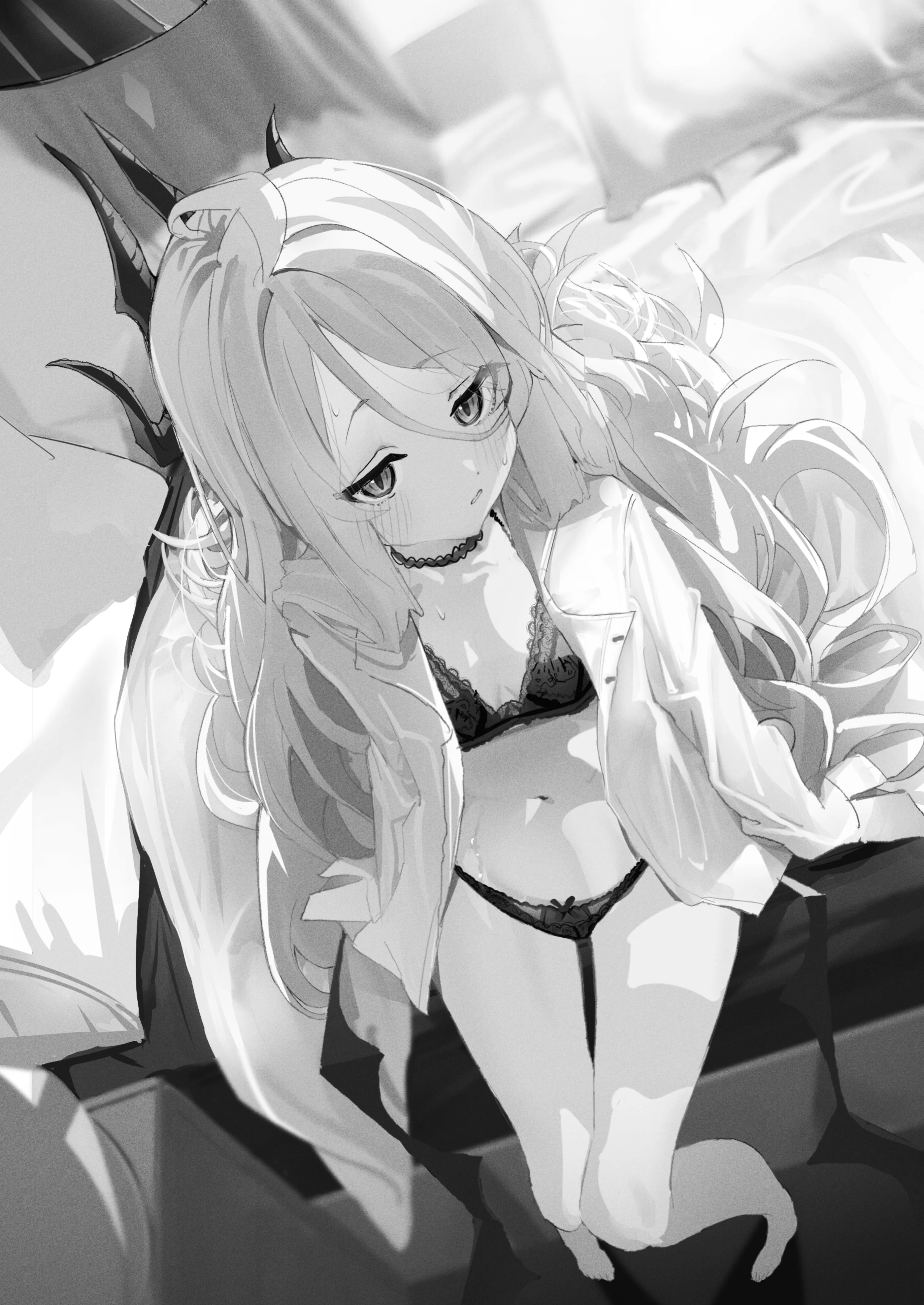 [日本漫画] [三酸化炭素 (K2)] ひらめく雛心 (ブルーアーカイブ)｜辉光闪耀雏心 单本,巨乳大奶,青年,大阴茎,内衣,丝袜#[26P]-24