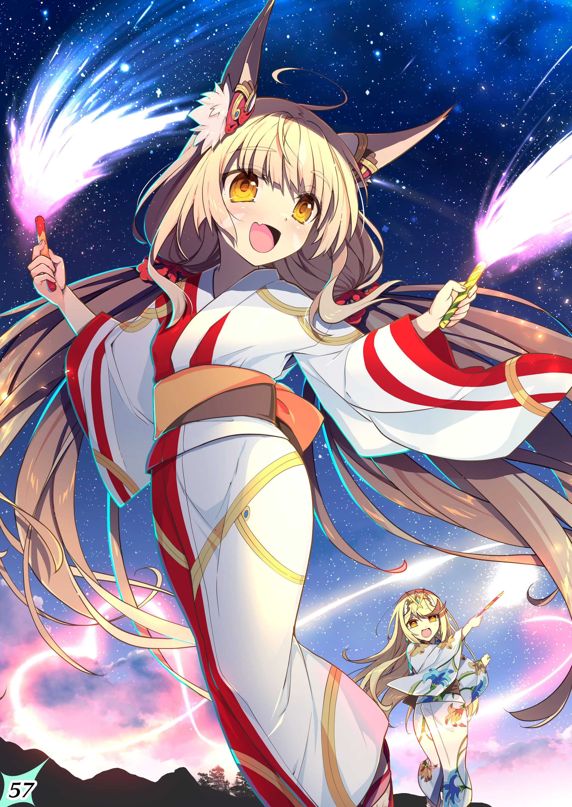 [日本漫画] [わつき屋 (わつきるみ、結城成)] RE：COLORS!#06 キラキラkawaii! ブレイド大集合♪ (ゼノブレイドシリーズ) 单本,巨乳大奶,露出,全彩,大阴茎#[75P]-64