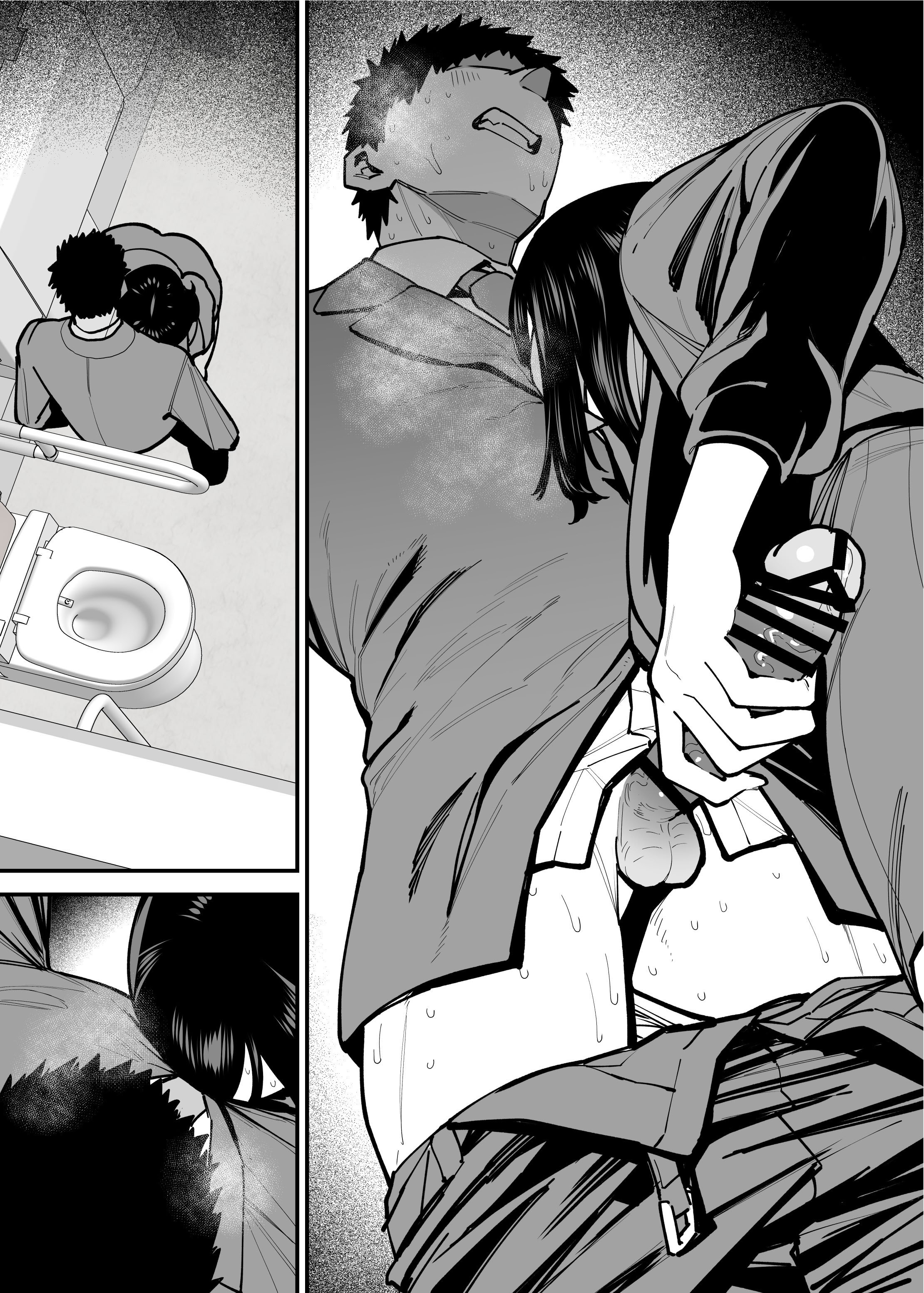 [日本漫画] [田貸魔] 毎朝通勤電車で痴女に狙われています。｜每天早上都在通勤電車被癡女盯上 [ペンギン堂] 单本,巨乳大奶,露出,青年,大阴茎#[21P]-14