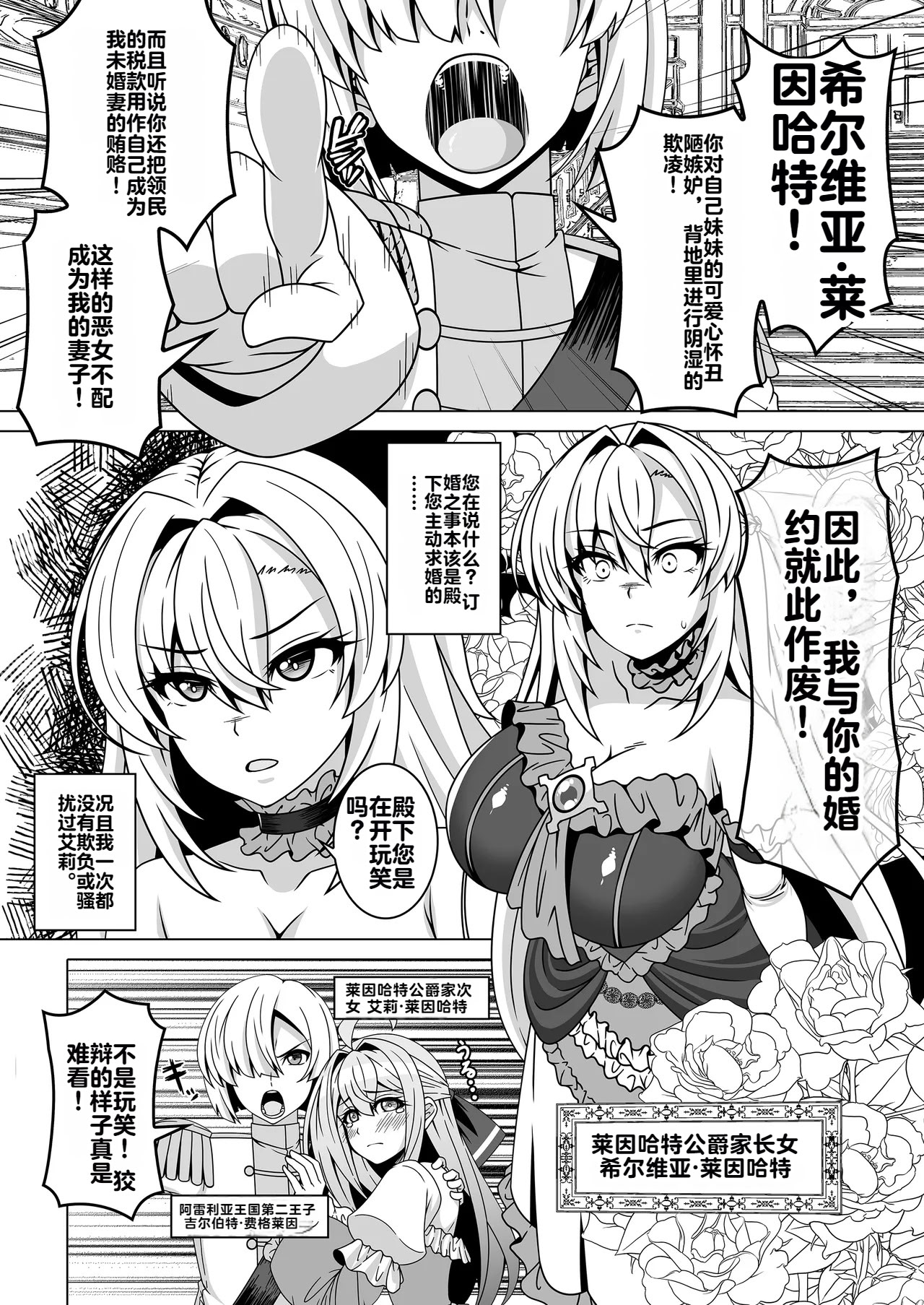 [日本漫画] [あつがり義勇軍 (伊智みりしゃ)] 冤罪公爵令嬢は醜い廃嫡王子と悪に堕ちる 单本,巨乳大奶,露出,大阴茎#[31P]-2