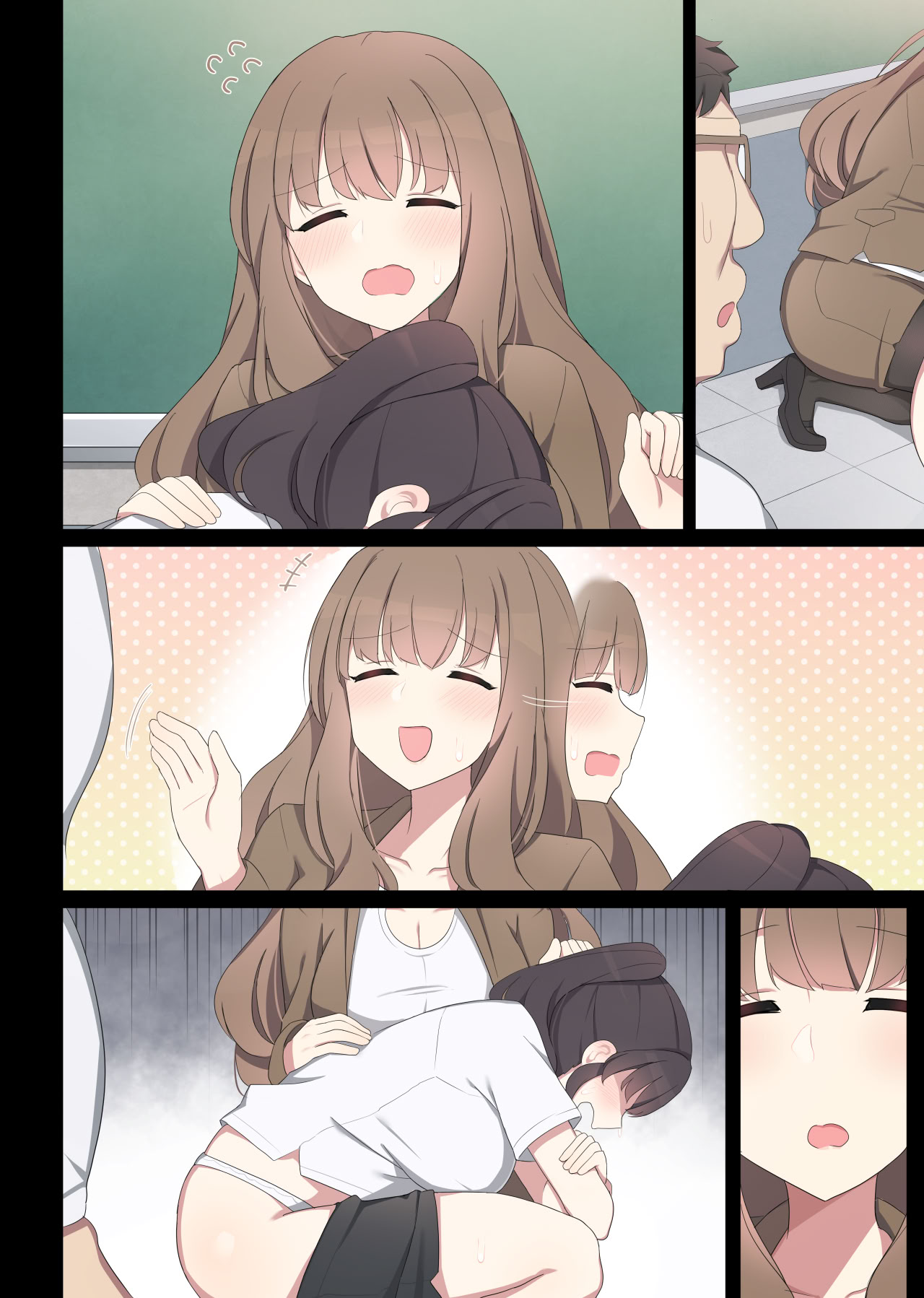[日本漫画] [poyeop] 交配实习 2 单本,黑丝丝袜,女教师,巨乳大奶,女学生,全彩#[48P]-27