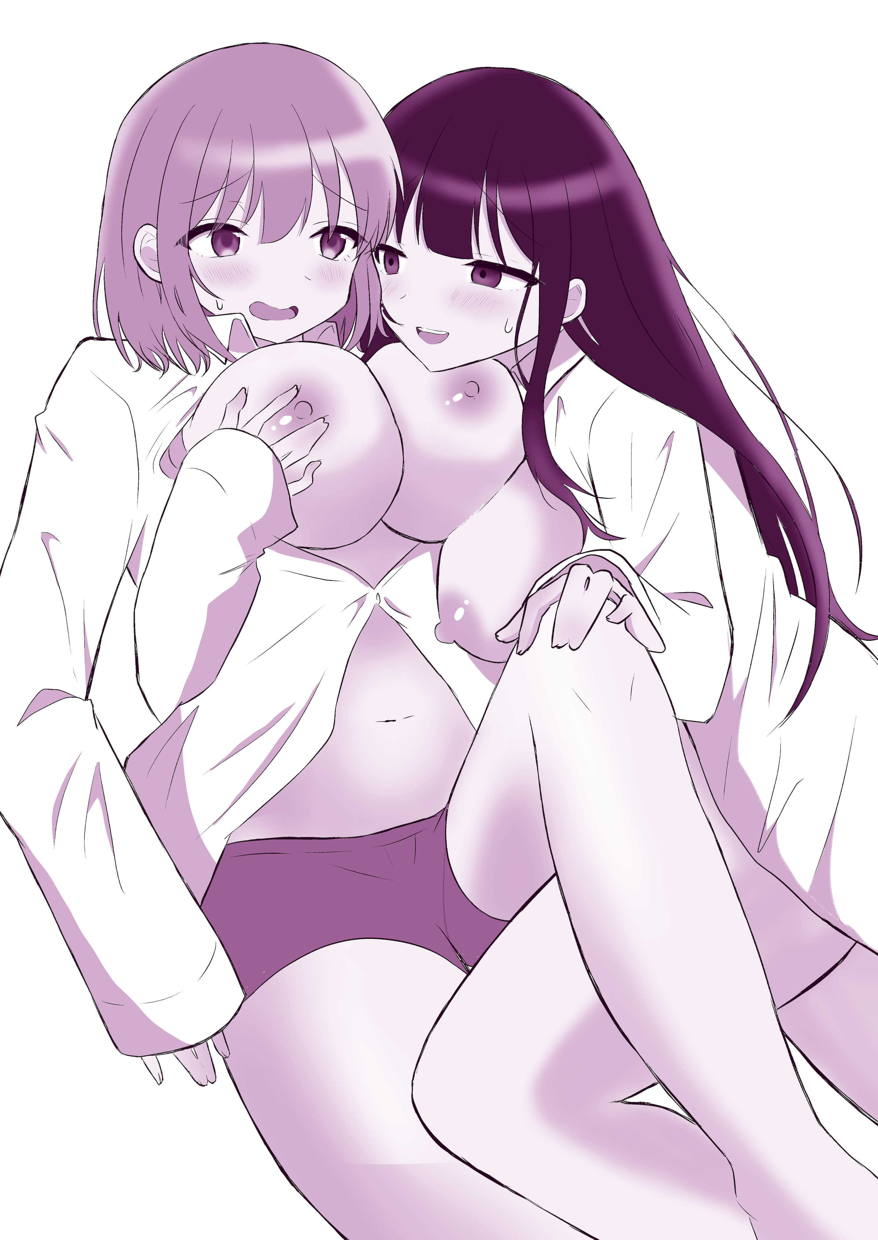 [日本漫画] [泥酔ネンネ] 俺たちが百合になるなんて 2 单本,高潮潮吹,女同百合,黑丝丝袜,女学生制服#[44P]-2