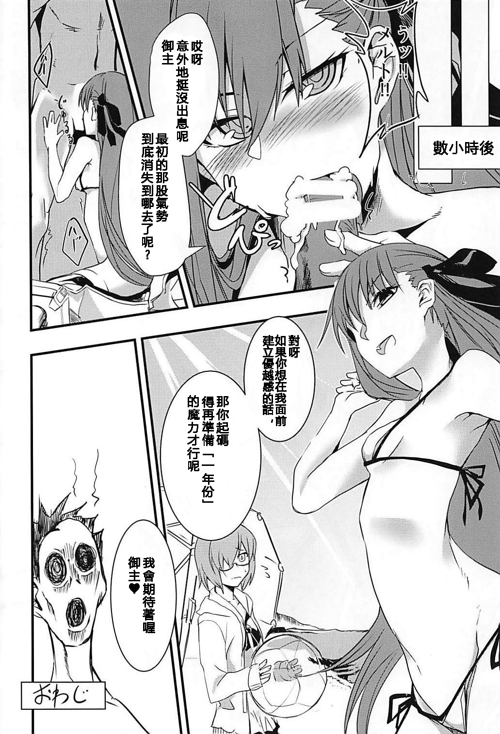 [日本漫画] (C94) [となりの駄菓子屋さん (ku-ba)] メルトが水着に着替えたら。 (FateGrand Order) 单本,巨乳大奶,露出,大阴茎#[30P]-25