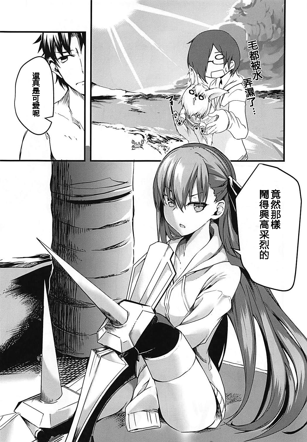 [日本漫画] (C94) [となりの駄菓子屋さん (ku-ba)] メルトが水着に着替えたら。 (FateGrand Order) 单本,巨乳大奶,露出,大阴茎#[30P]-4