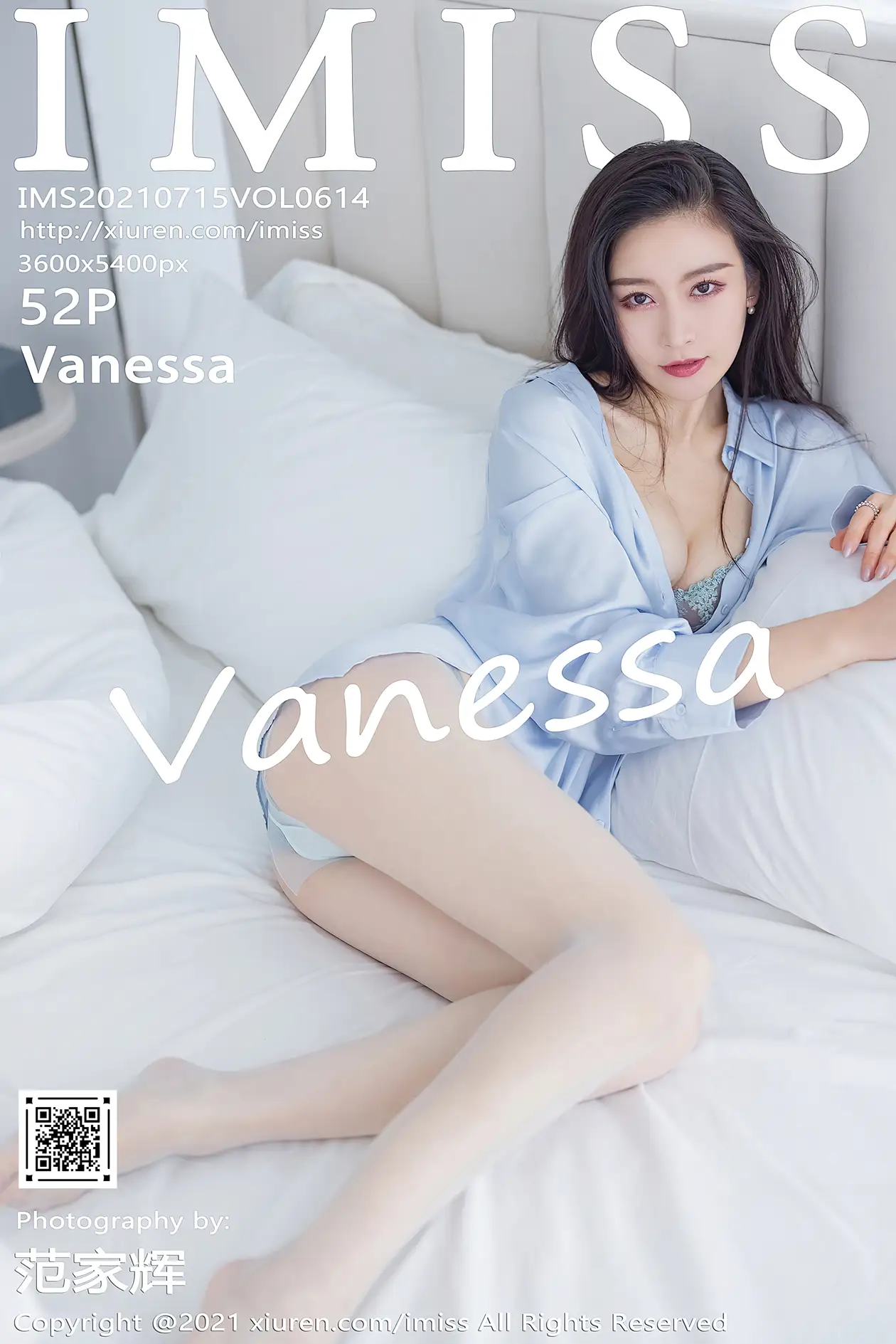 [爱蜜社] 2021.07.15 VOL.614 Vanessa#[53P]-1