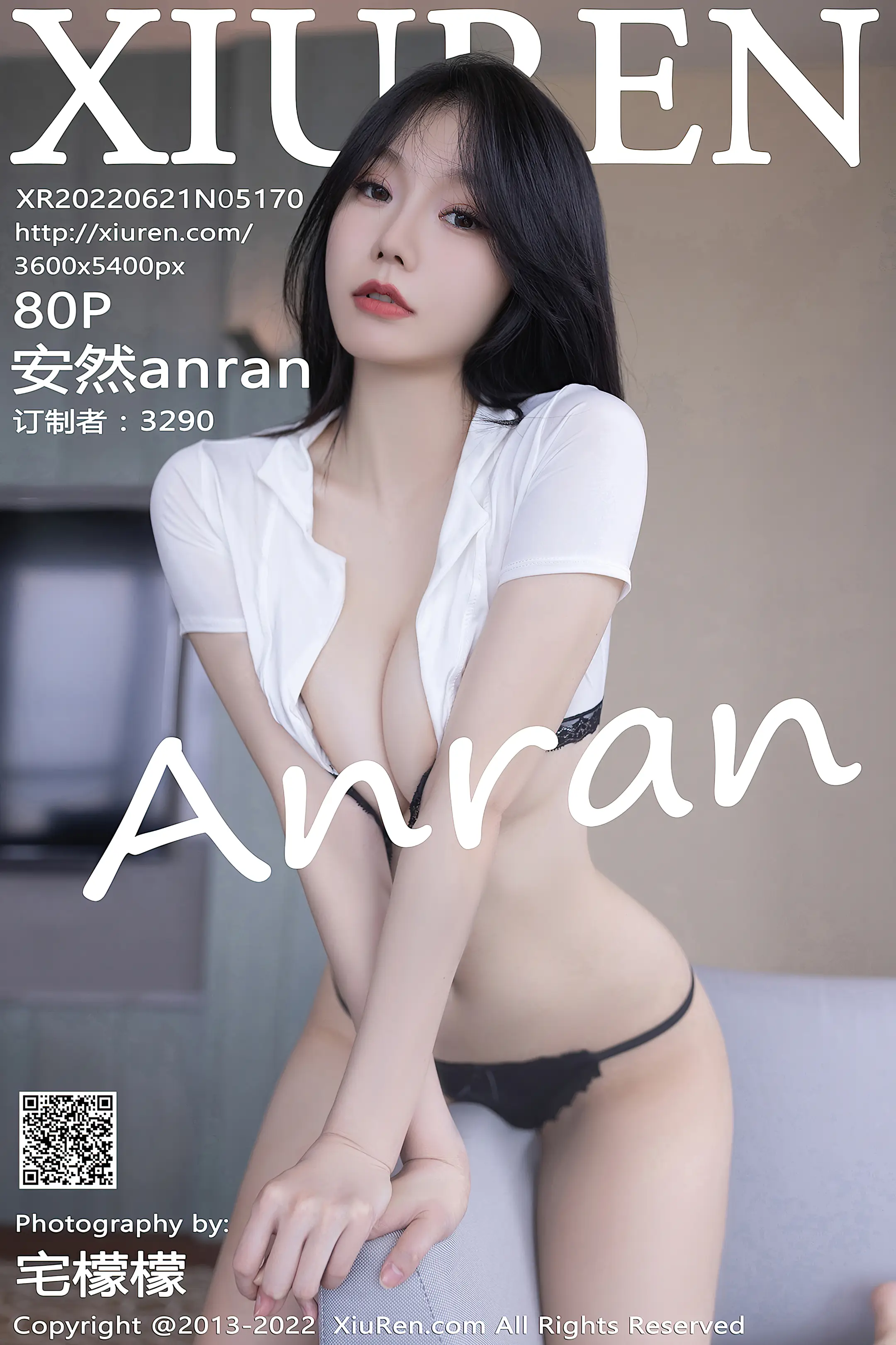 [秀人网] 2022.06.21 – NO.5170 安然anran