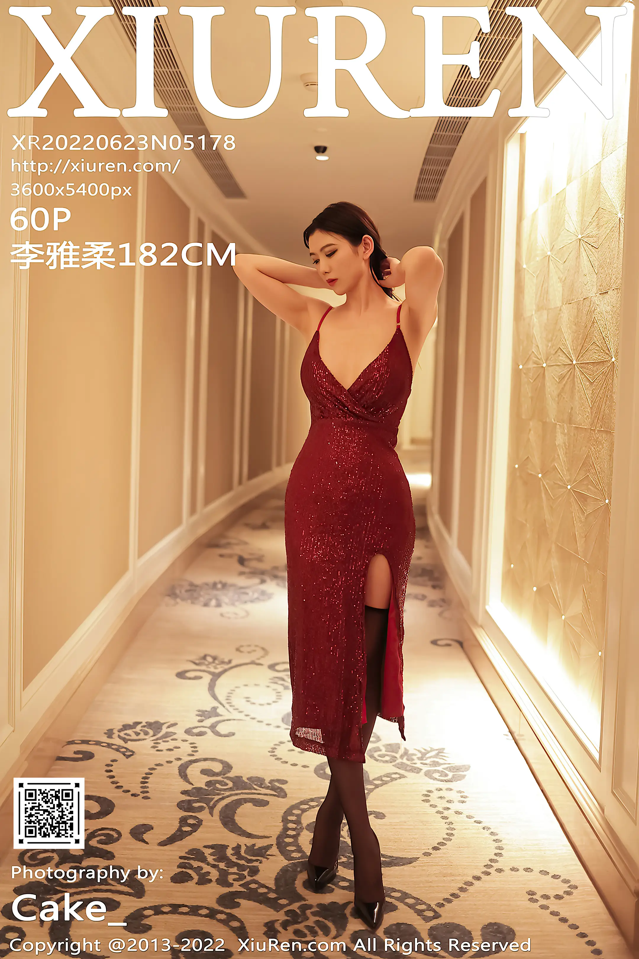 [秀人网] 2022.06.23 – NO.5178 李雅柔182CM