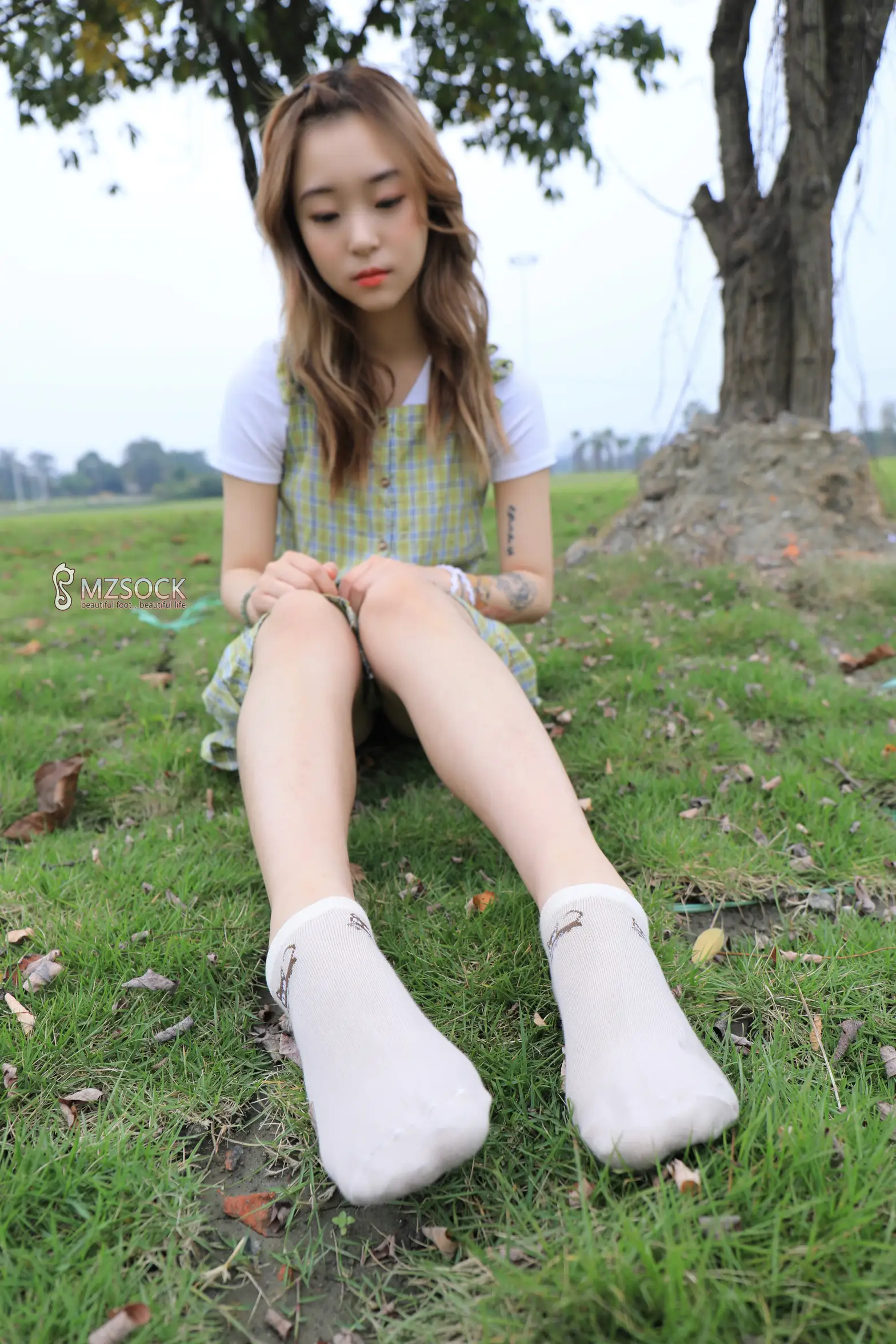 [Mzsock] Love Beauty Foot NO.068 Meng Qi#[57P]-9