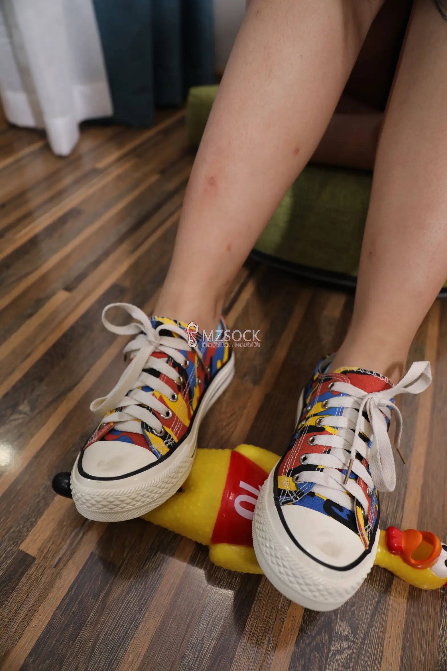 [Mzsock] Love Beauty Foot NO.036 cat cat#[74P]-5