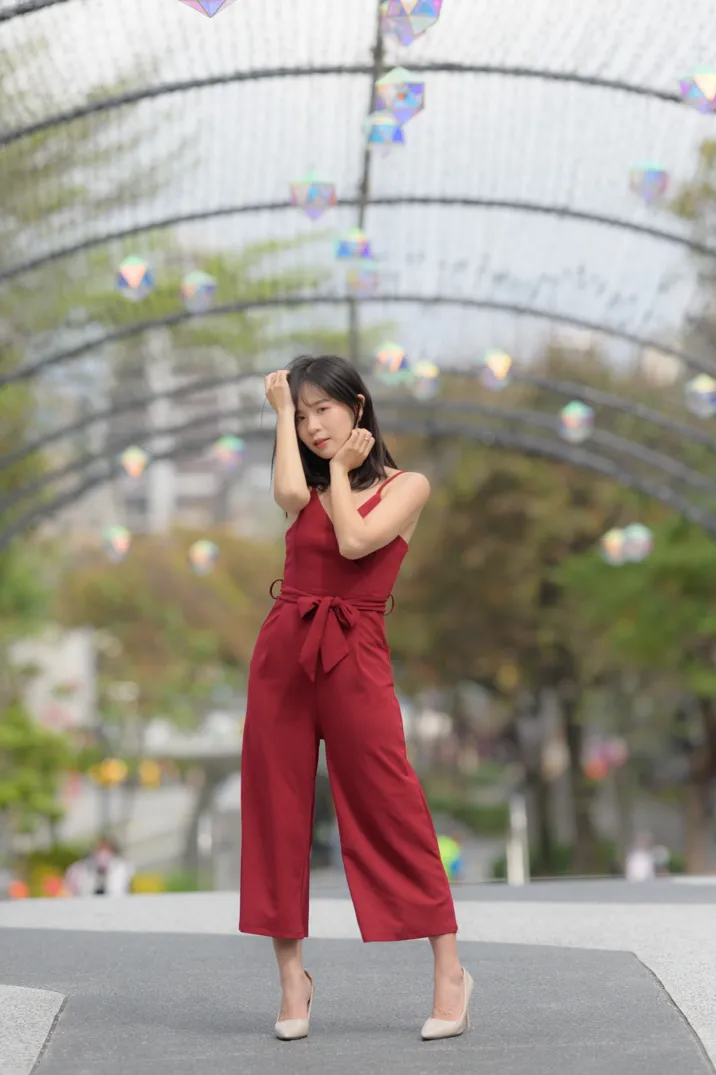 [Mzsock] NO.217 YoYo elegant jumpsuit with high heels street photography#[105P]-10