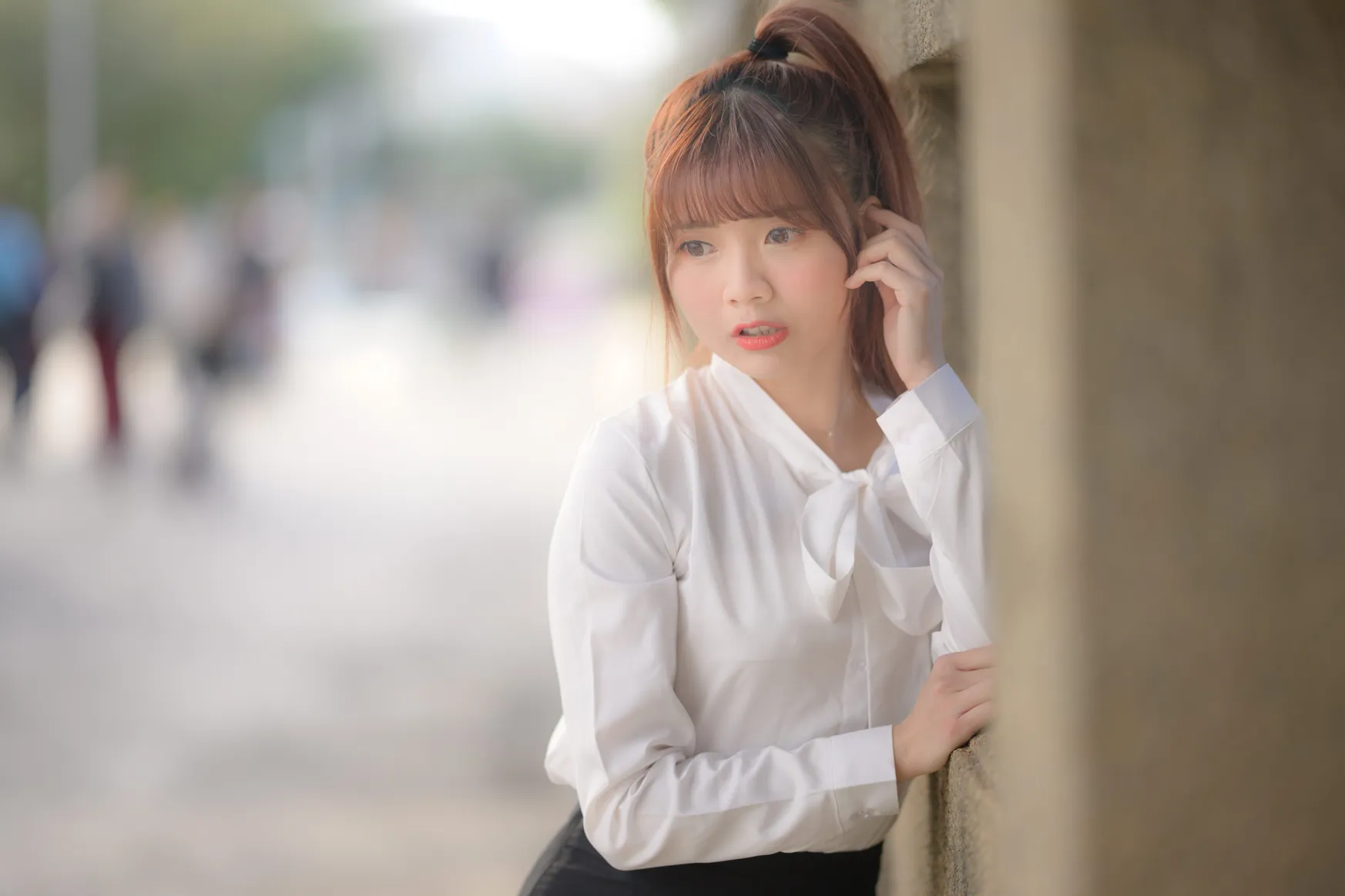 [爱美足] NO.237 OL黑丝制服高跟 街拍#[105P]-4