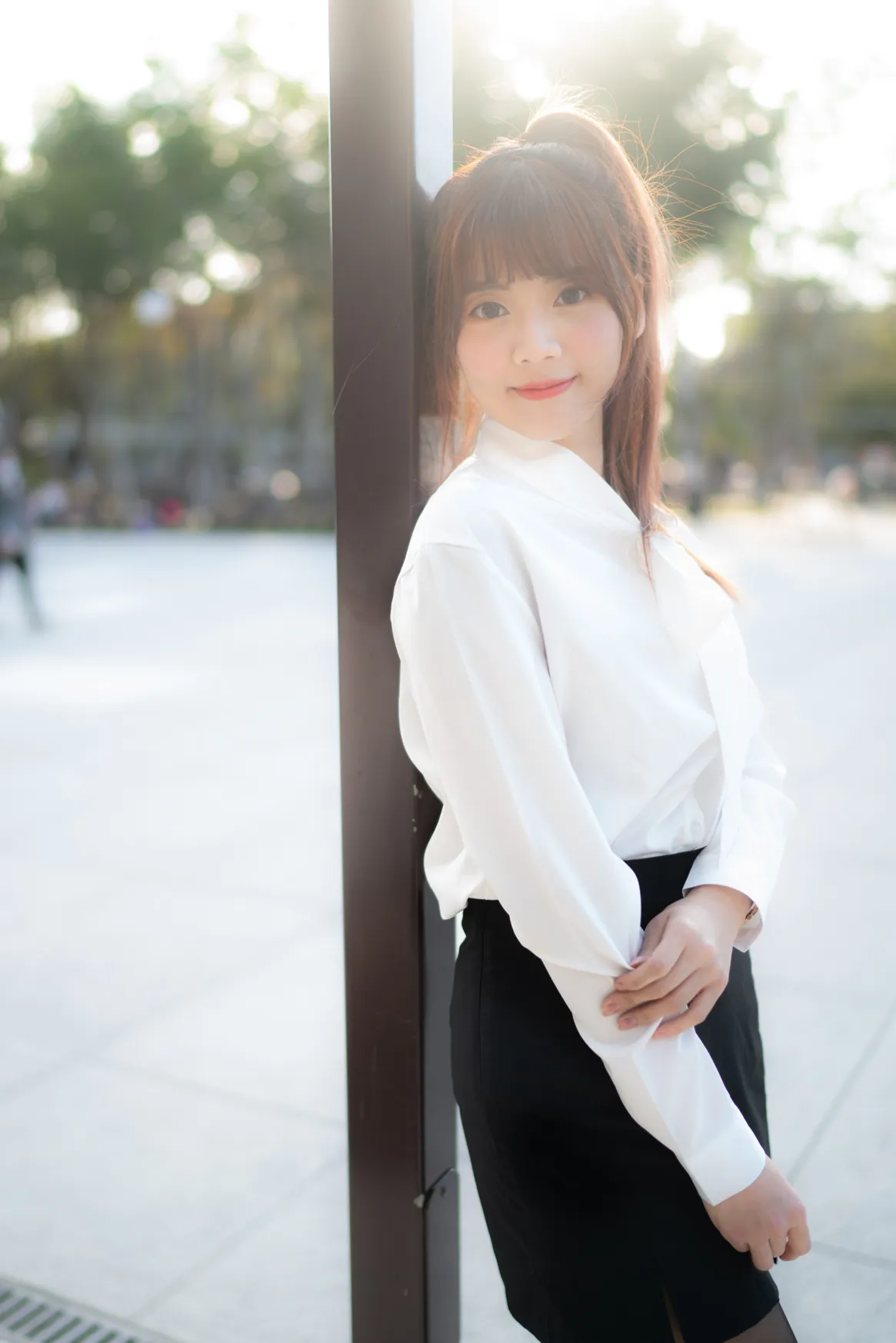 [爱美足] NO.237 OL黑丝制服高跟 街拍#[105P]-2