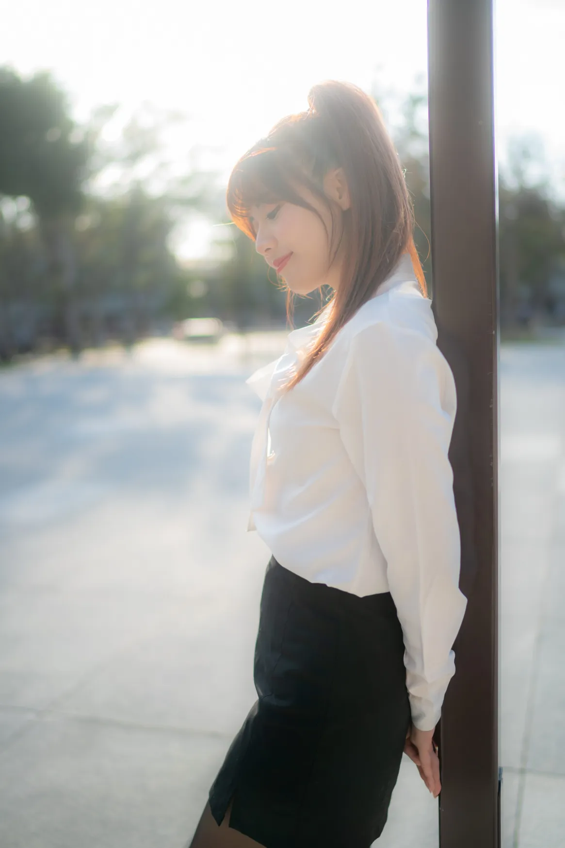 [爱美足] NO.237 OL黑丝制服高跟 街拍#[105P]-7