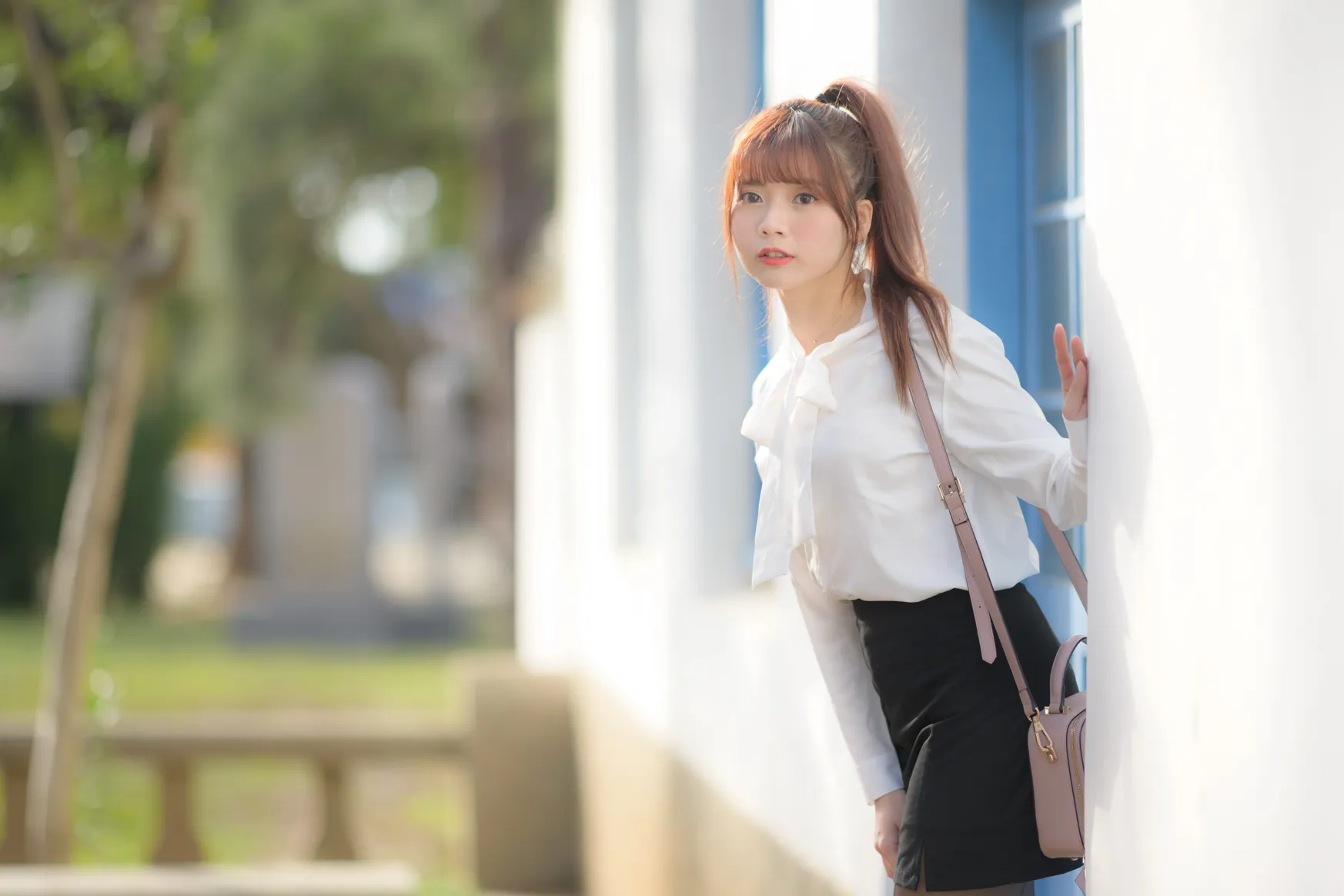 [爱美足] NO.237 OL黑丝制服高跟 街拍#[105P]-8