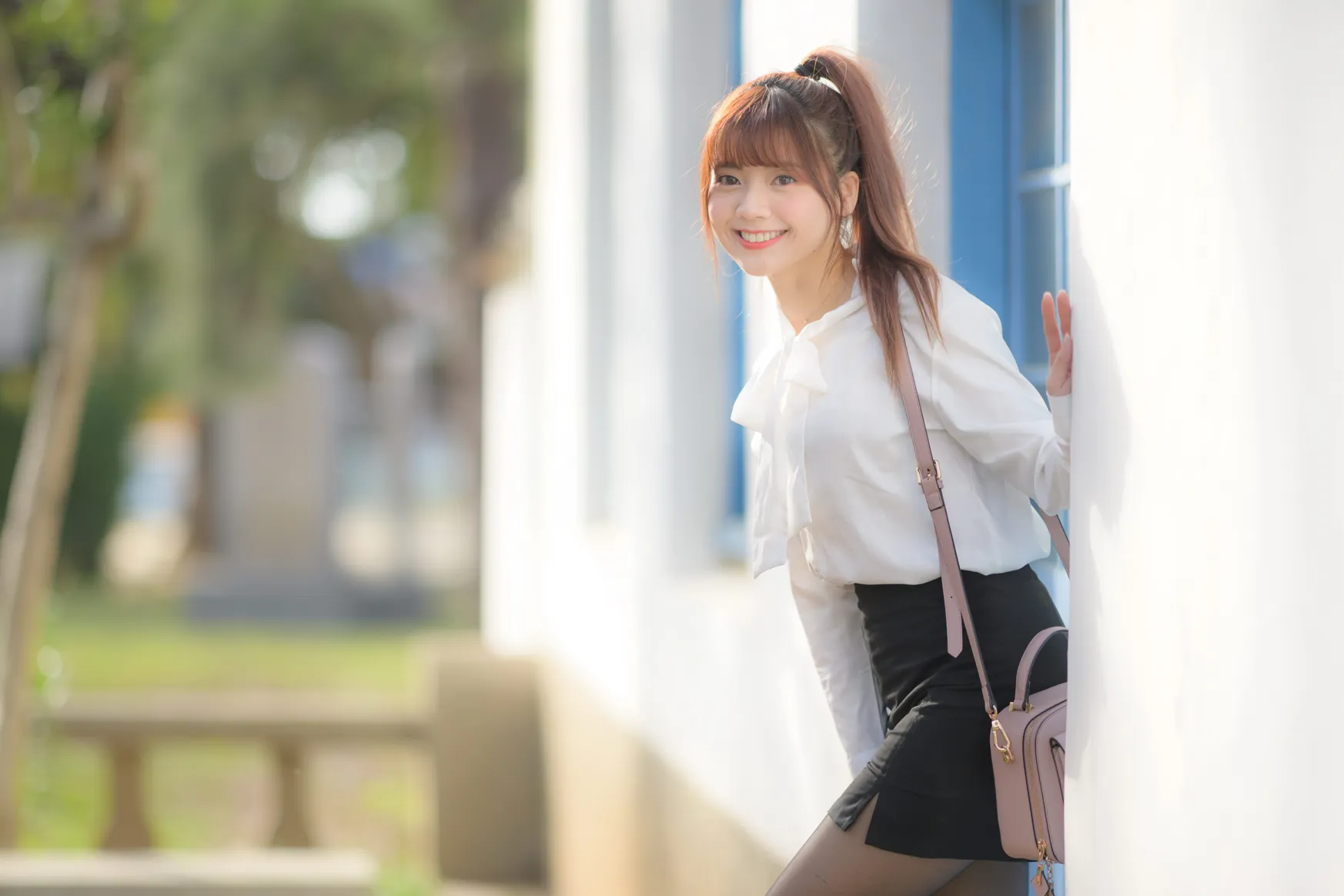 [爱美足] NO.237 OL黑丝制服高跟 街拍#[105P]-9