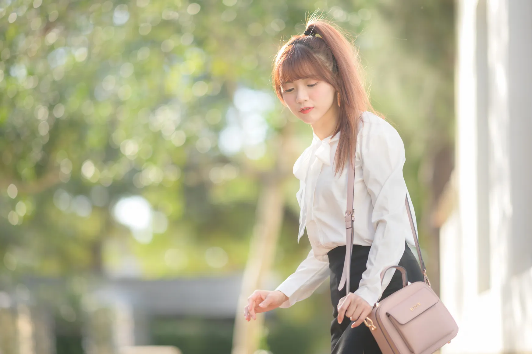 [爱美足] NO.237 OL黑丝制服高跟 街拍#[105P]-10