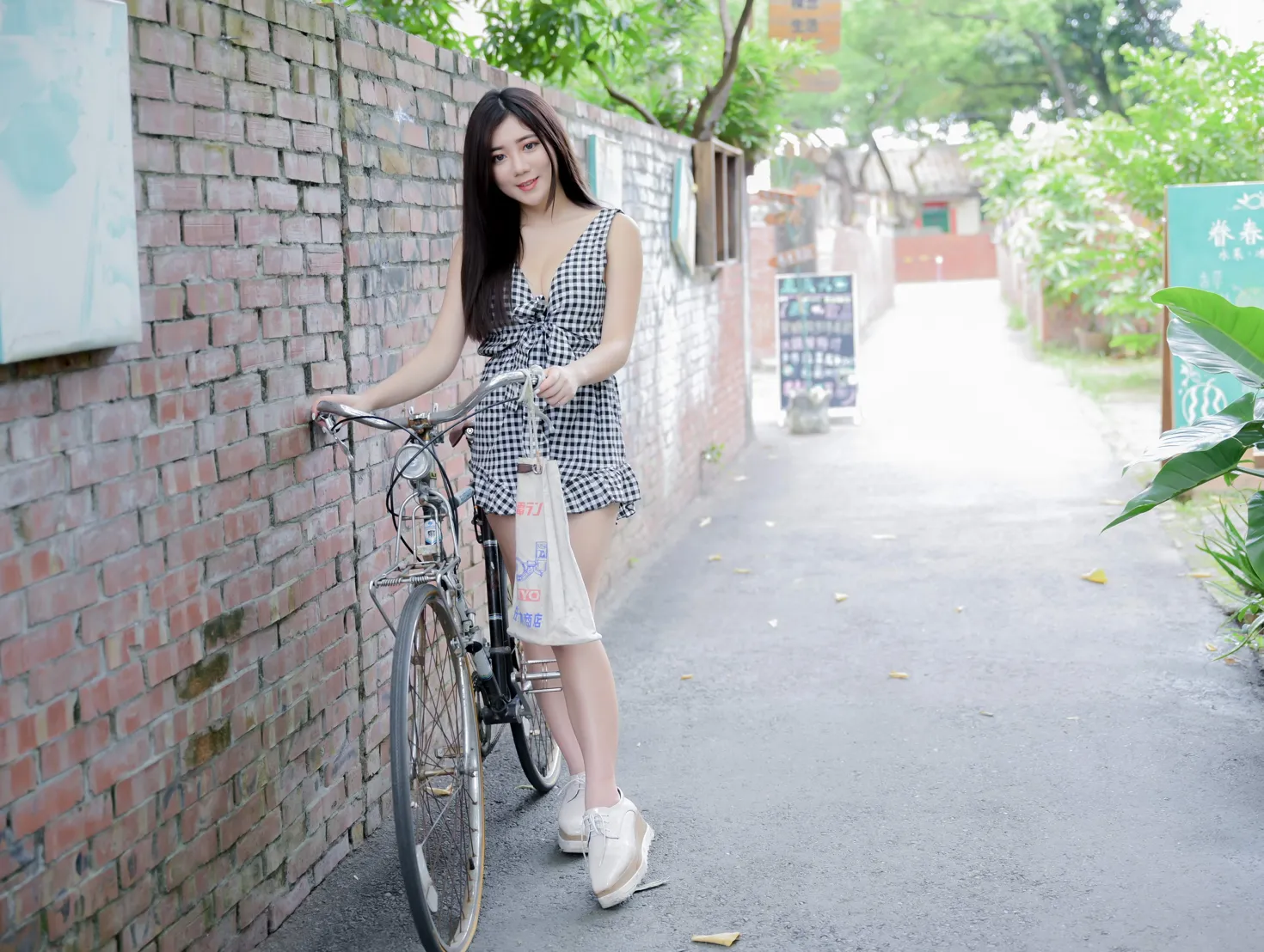 [Mzsock] NO.214 Lele casual cloth shoes for beautiful legs street photography#[95P]-2