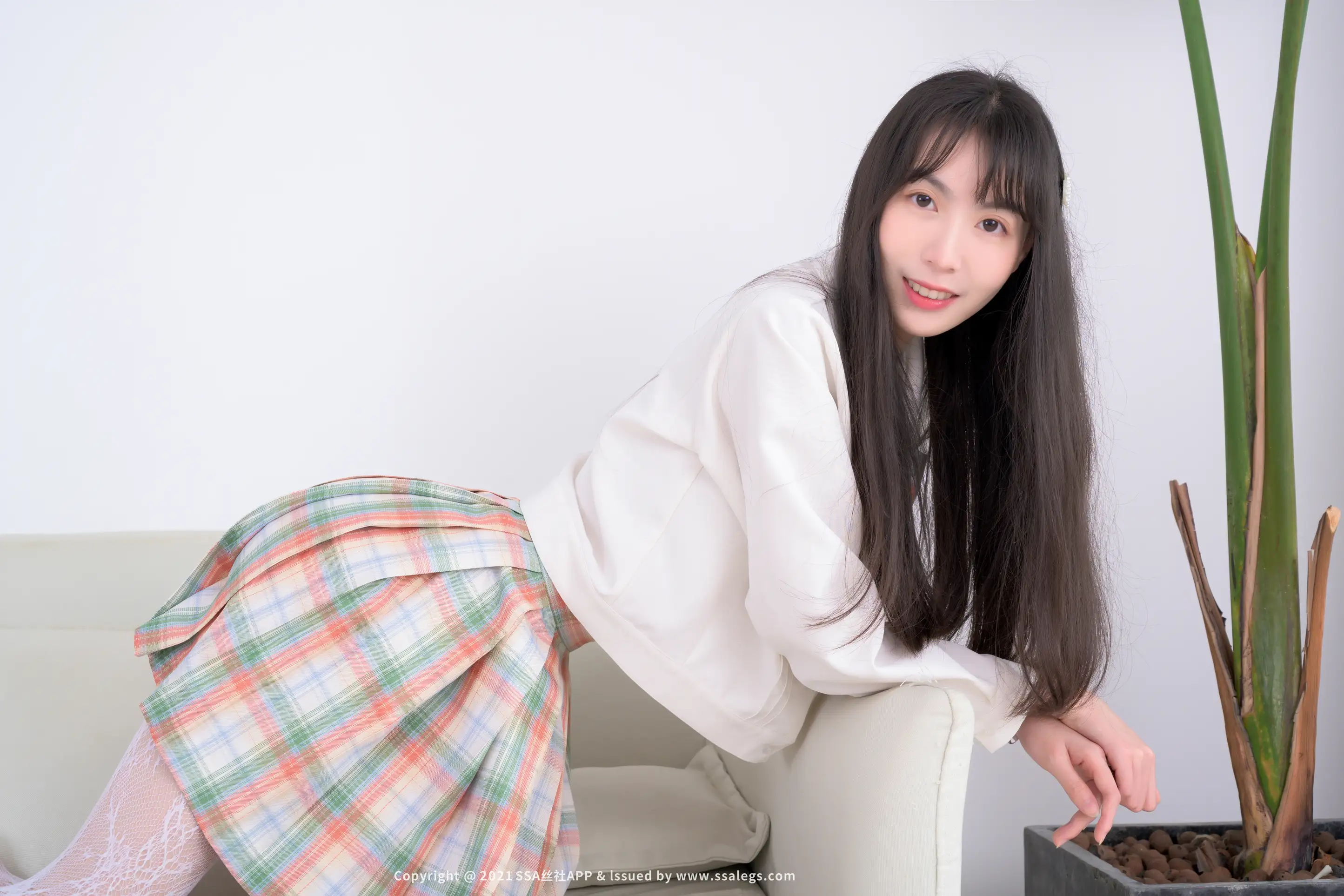 [爱美足] NO.677 腿模团团的白色网袜(下) 丝社#[109P]-32