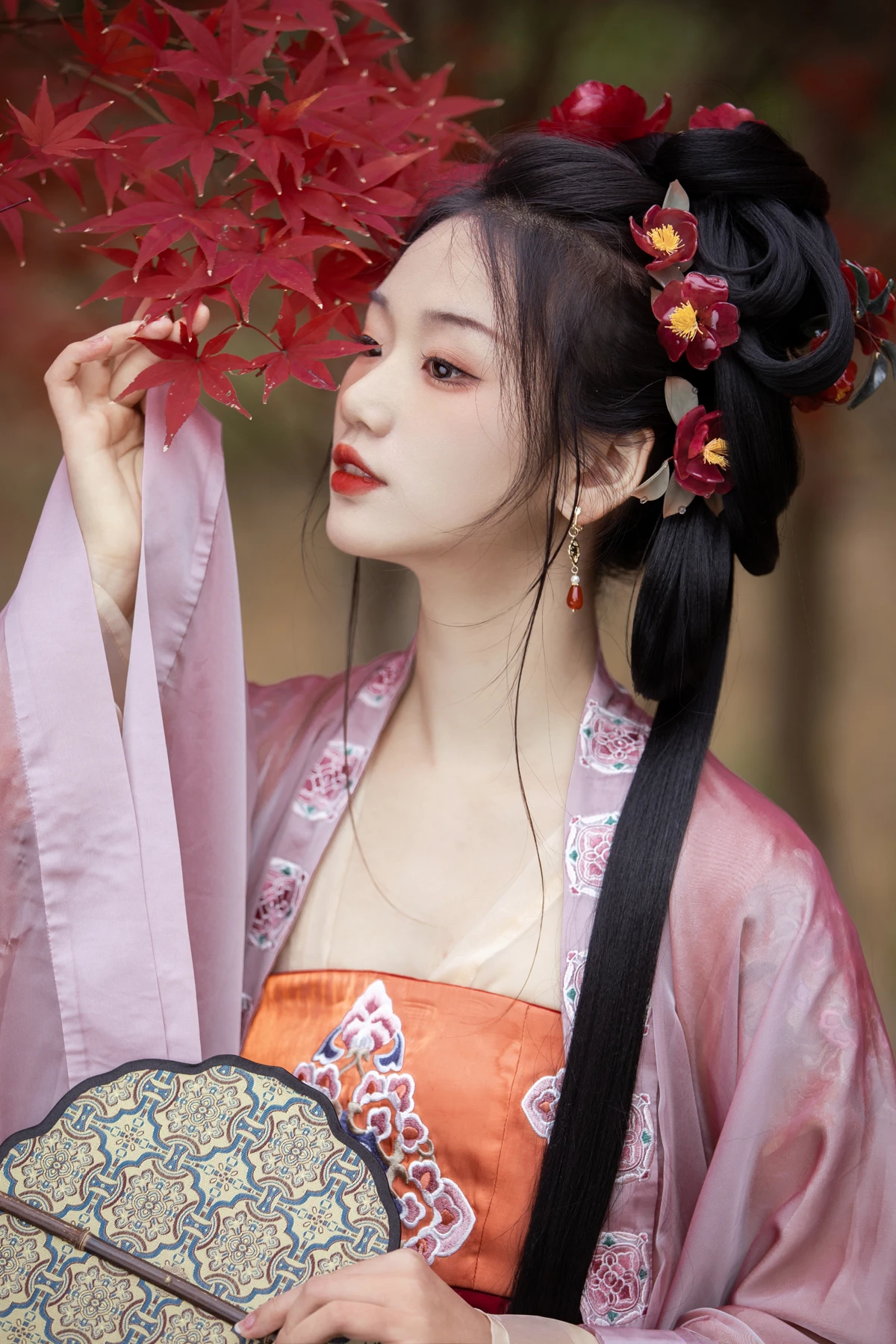 [YITUYU] 2023.02.07 Vol.2994 Evening Maple Song Wanjiang Pavilion#[34P]-1