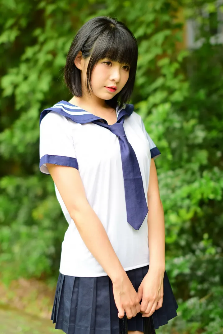 [爱美足] NO.171 海琳 学生制服 街拍#[73P]-8