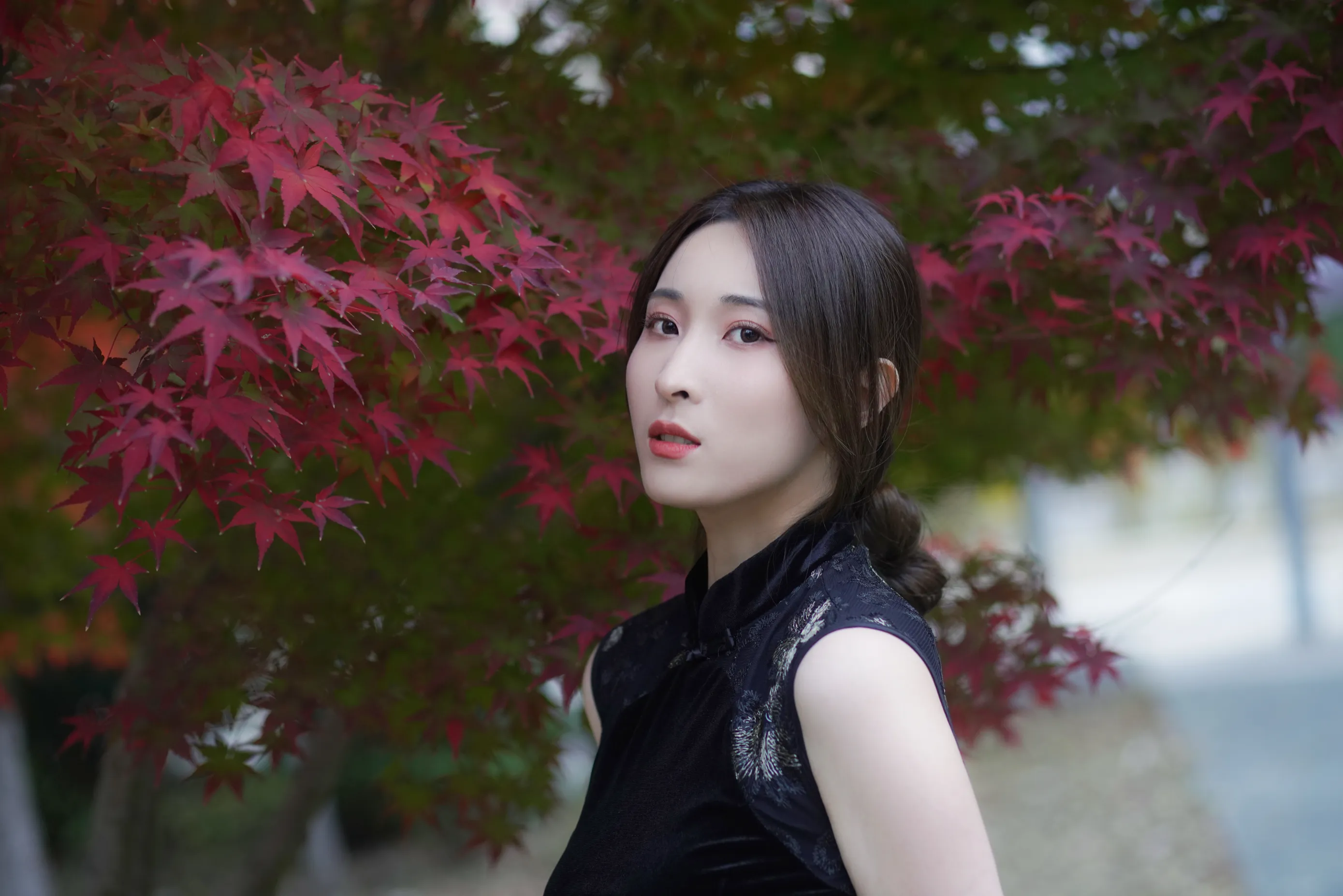 [艺图语] 2022.12.05 Vol.2603 – 红枫 阿音#[23P]-21