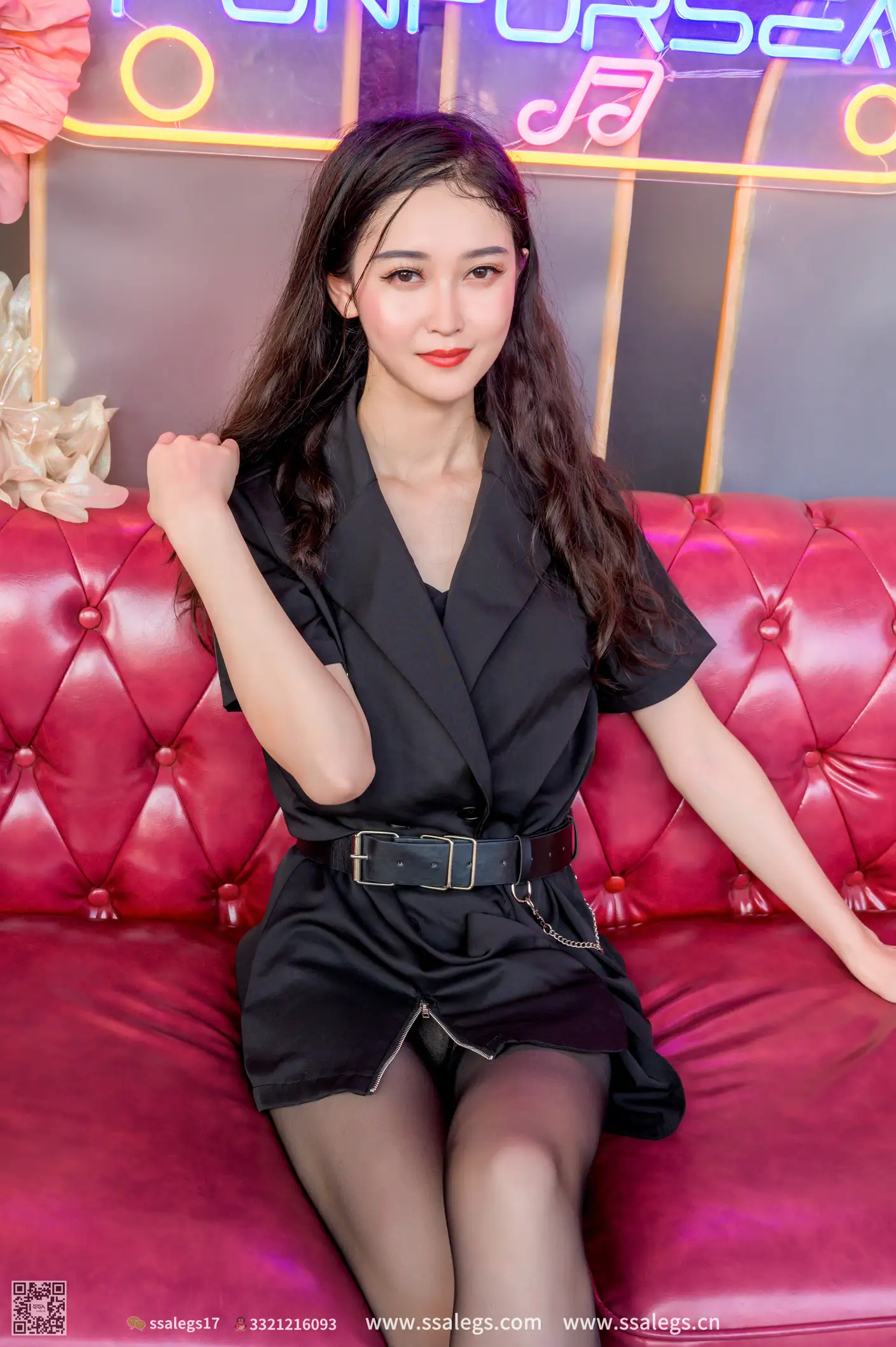 [Mzsock] NO.468 Manman Street Photography Black Silk (Part 2) Silk club#[127P]-8
