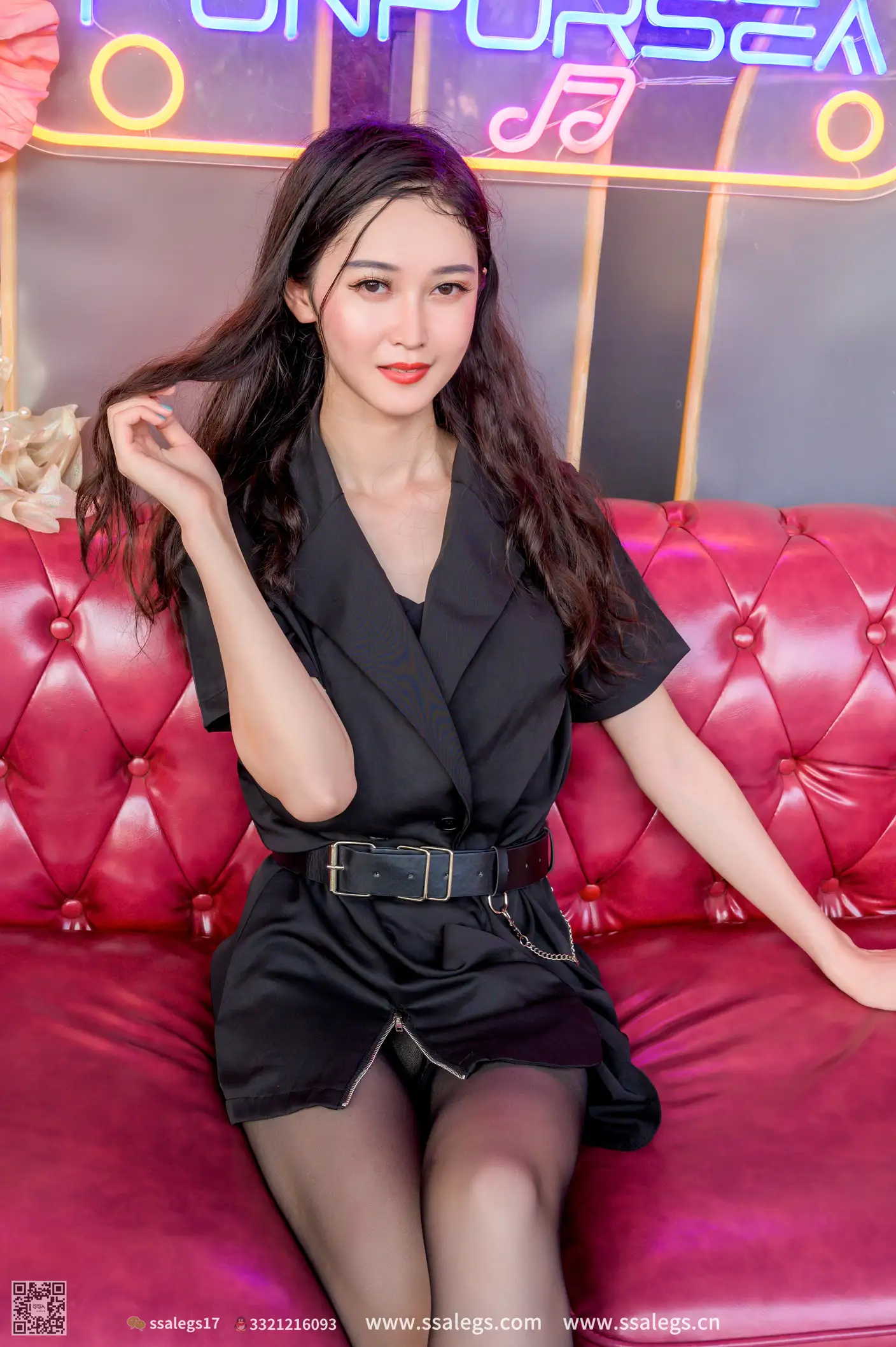 [Mzsock] NO.468 Manman Street Photography Black Silk (Part 2) Silk club#[127P]-9