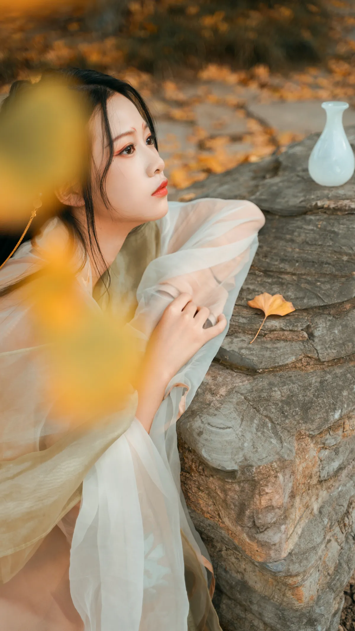 [YITUYU] 2022.12.12 Vol.2664 – Under the Ginkgo Tree Wangwang Xiaoxiaoshu#[39P]-8