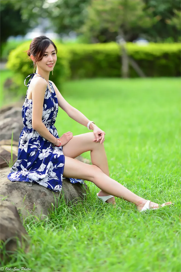 [爱美足] NO.196 赵婷婷 连衣裙凉高美腿 街拍#[105P]-9