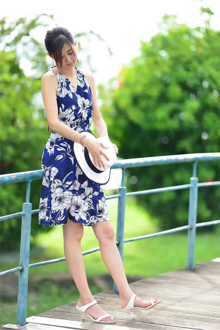 [爱美足] NO.196 赵婷婷 连衣裙凉高美腿 街拍#[105P]-7