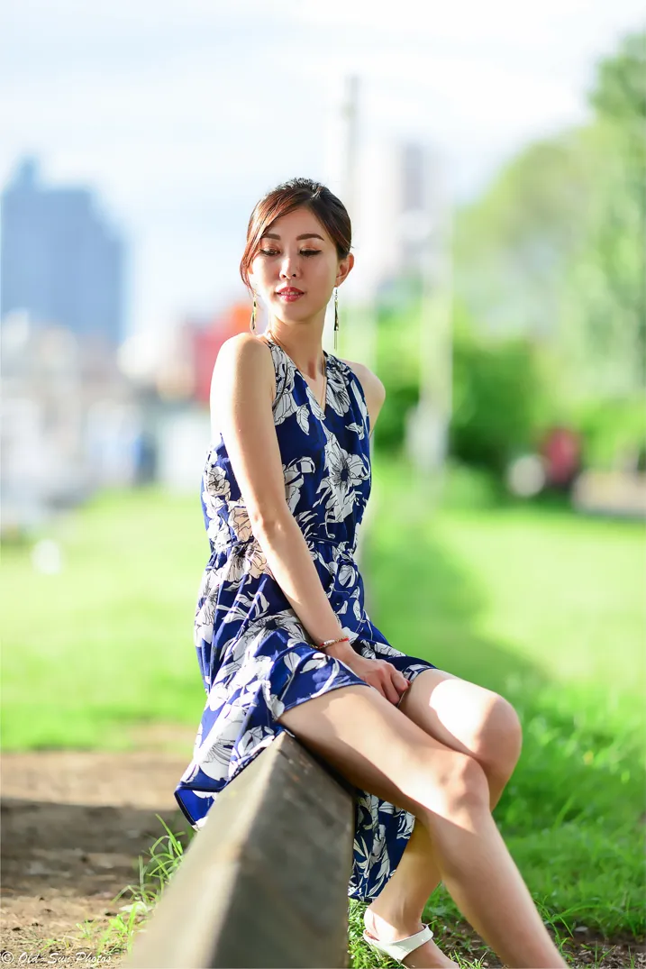[爱美足] NO.196 赵婷婷 连衣裙凉高美腿 街拍#[105P]-4