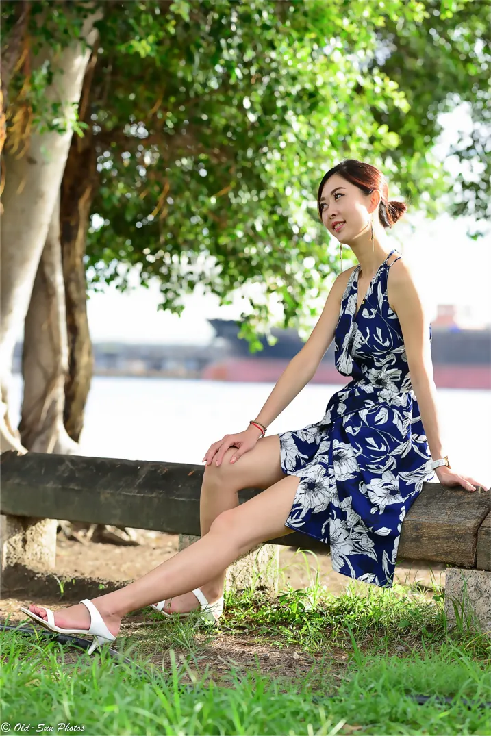 [爱美足] NO.196 赵婷婷 连衣裙凉高美腿 街拍#[105P]-4