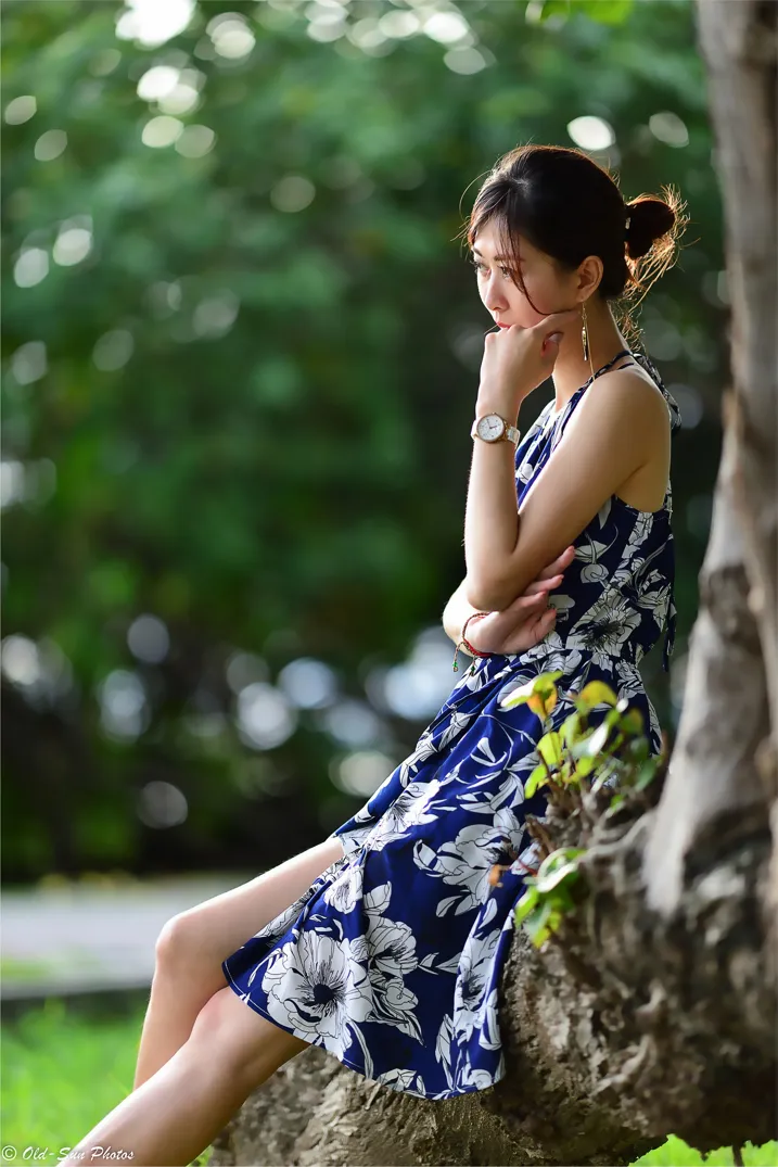 [爱美足] NO.196 赵婷婷 连衣裙凉高美腿 街拍#[105P]-7
