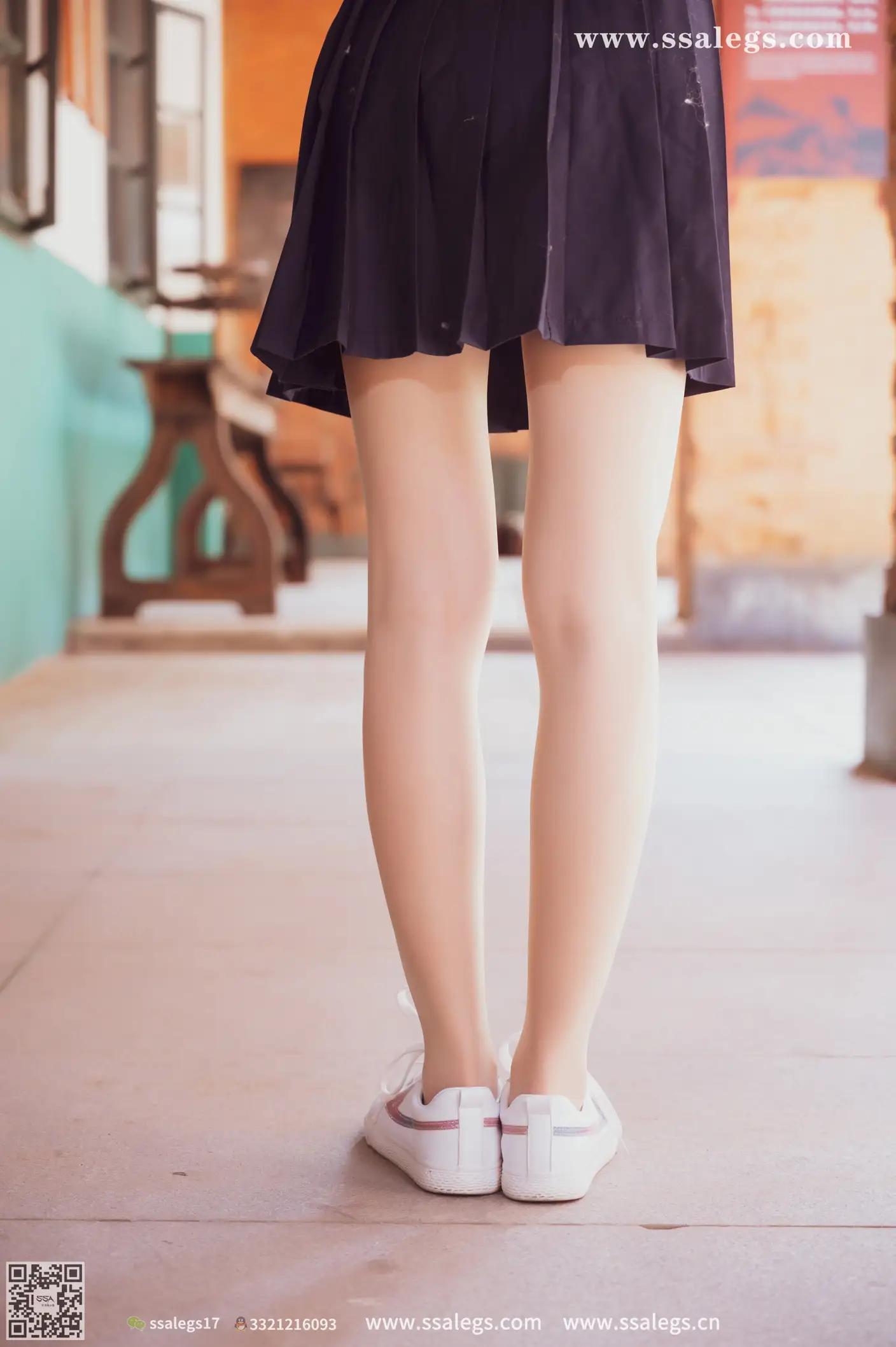 [爱美足] NO.422 漫漫白色jk制服肉丝写真(下) 丝社#[124P]-26