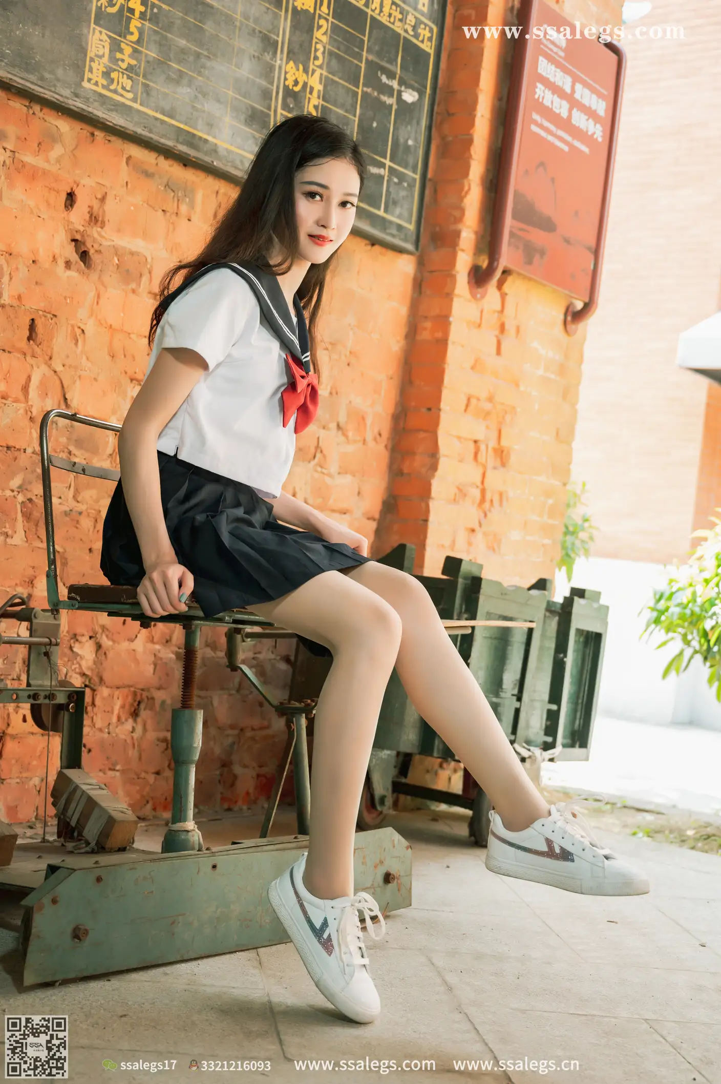 [爱美足] NO.422 漫漫白色jk制服肉丝写真(下) 丝社#[124P]-4
