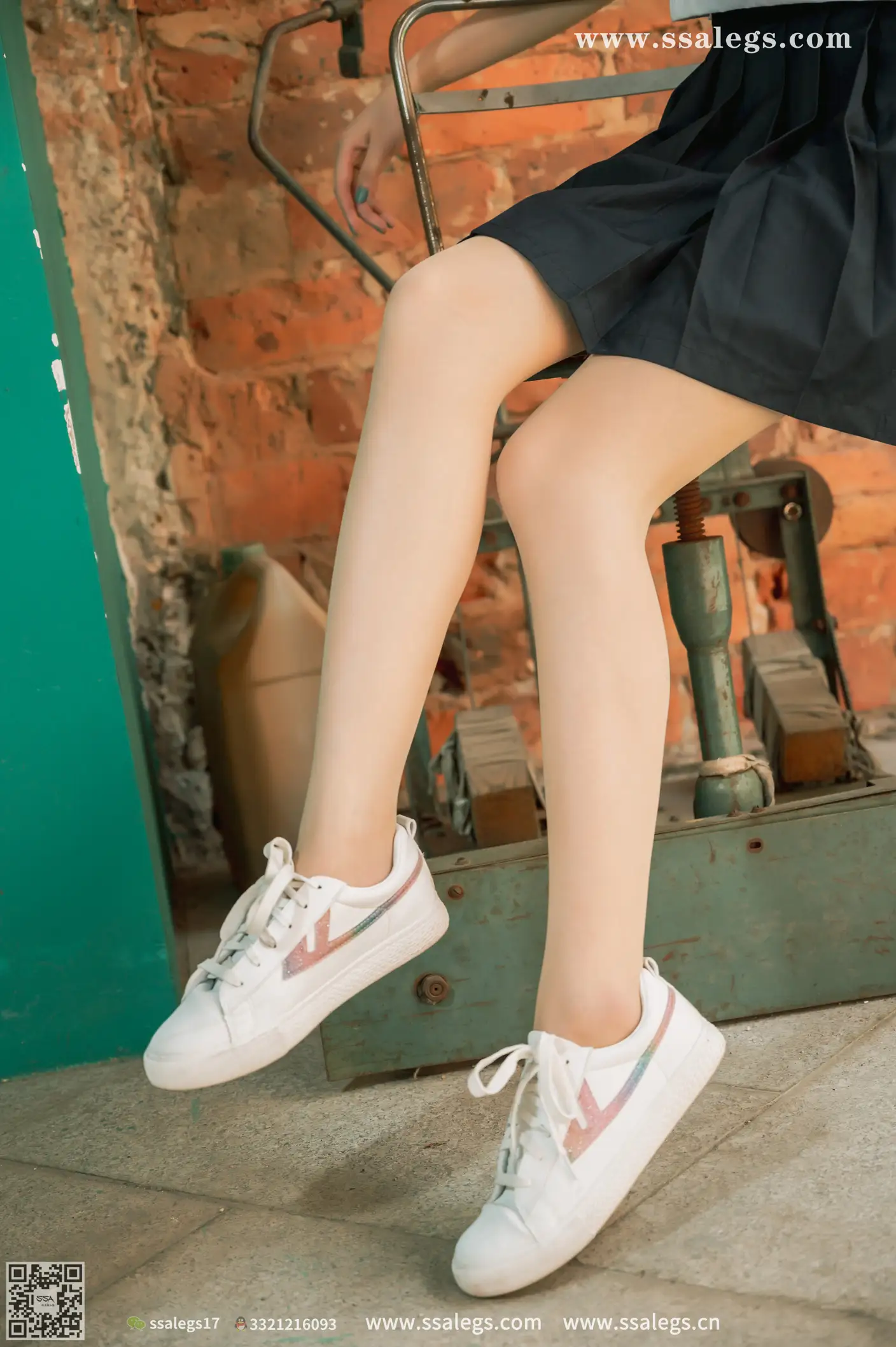 [爱美足] NO.422 漫漫白色jk制服肉丝写真(下) 丝社#[124P]-1